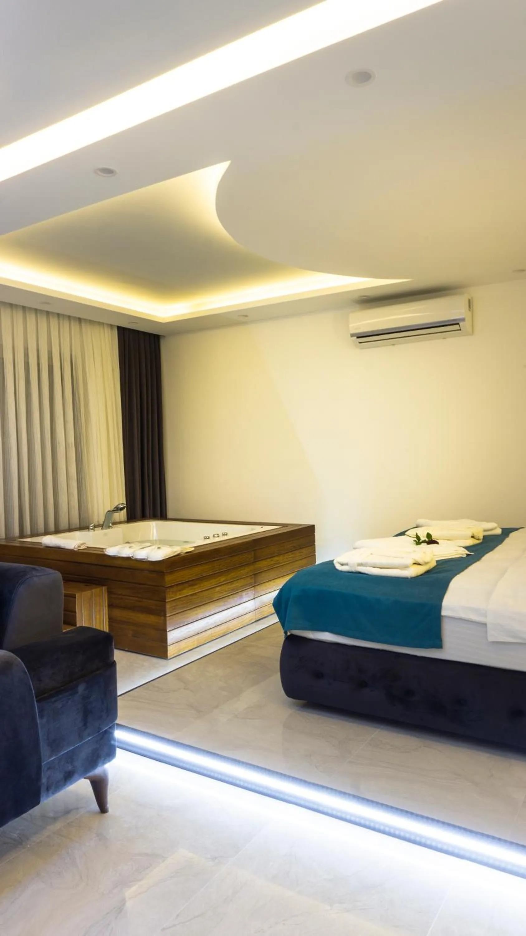 Bed in Yelken Apart Hotel