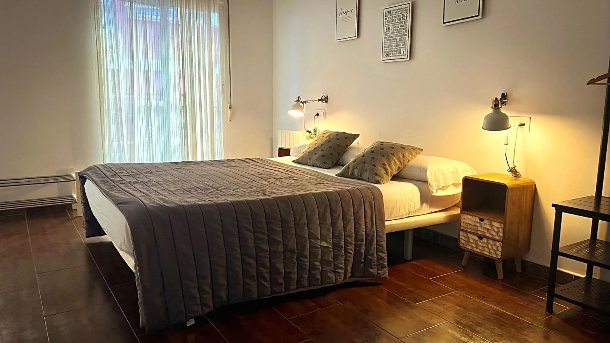 Bed in Mush Rooms Apartments