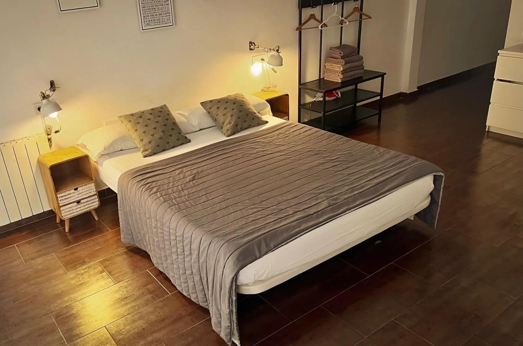 Bed in Mush Rooms Apartments