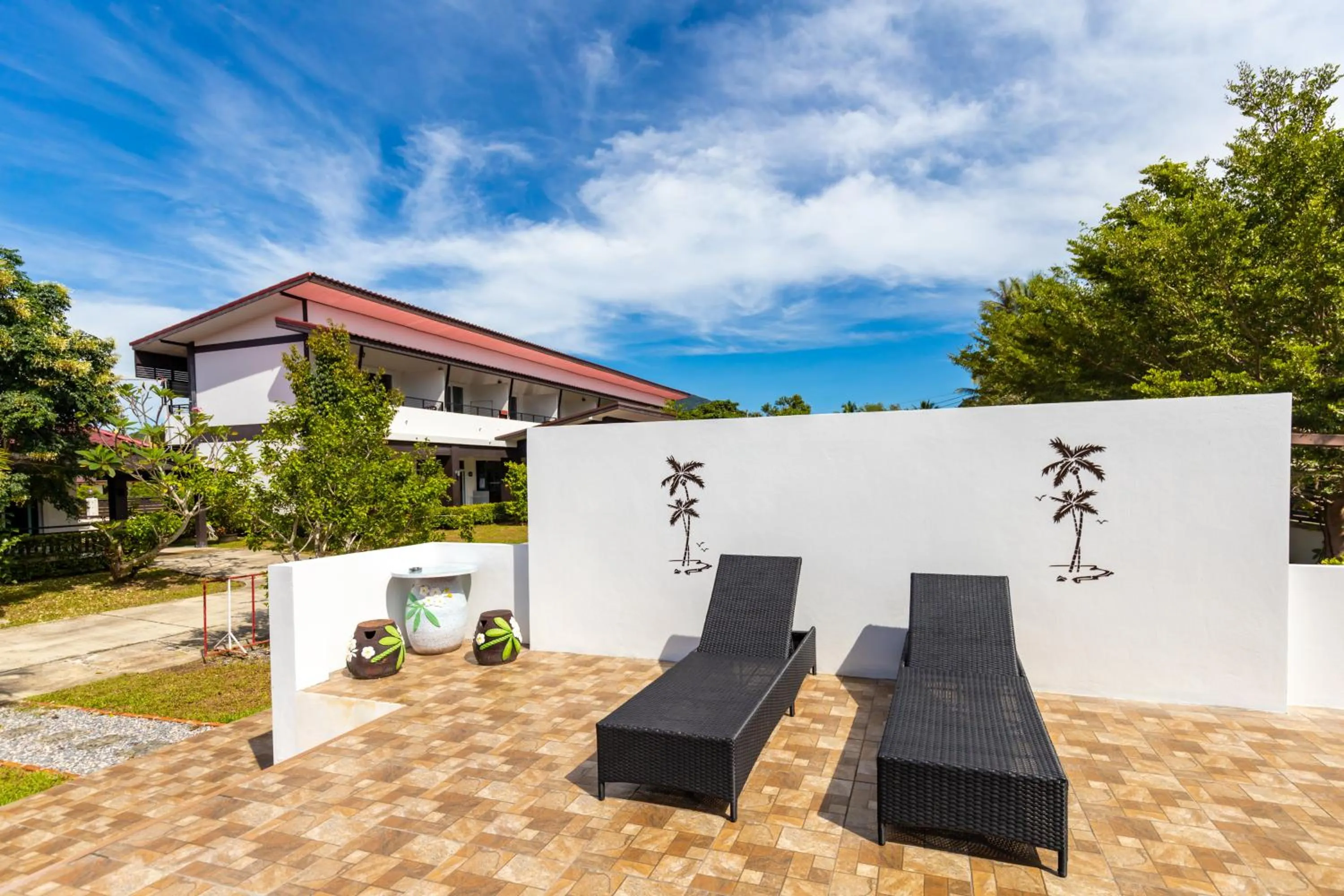 Patio in Nature Line Resort