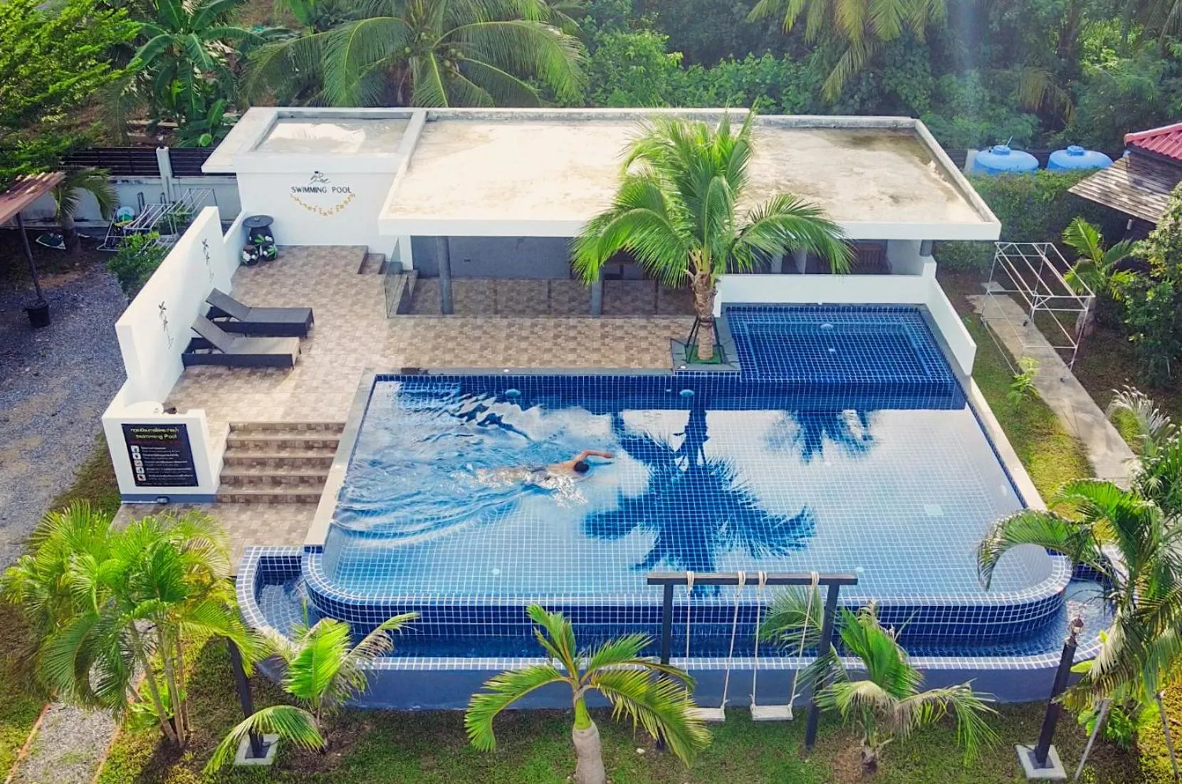 Pool view in Nature Line Resort