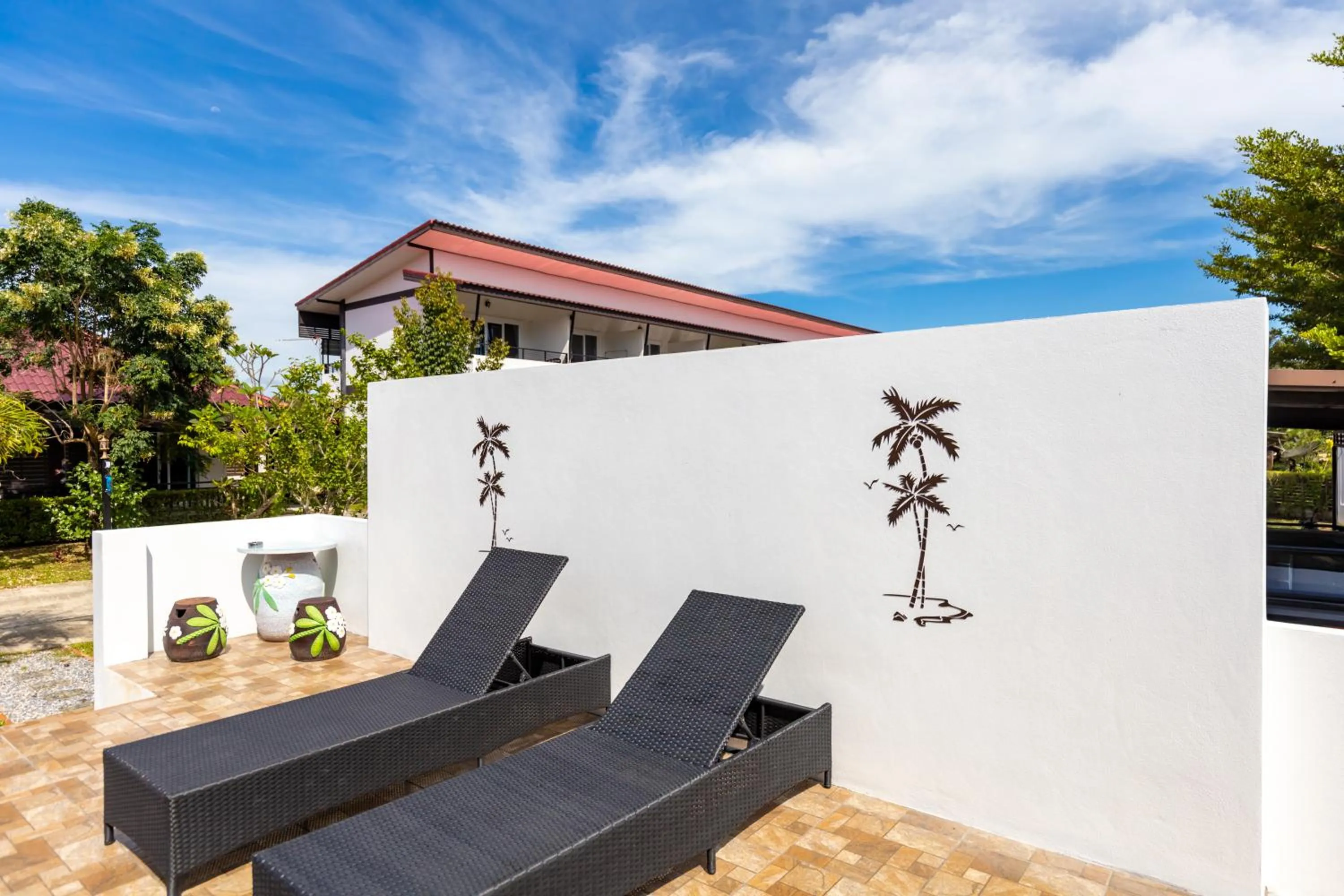 Patio in Nature Line Resort