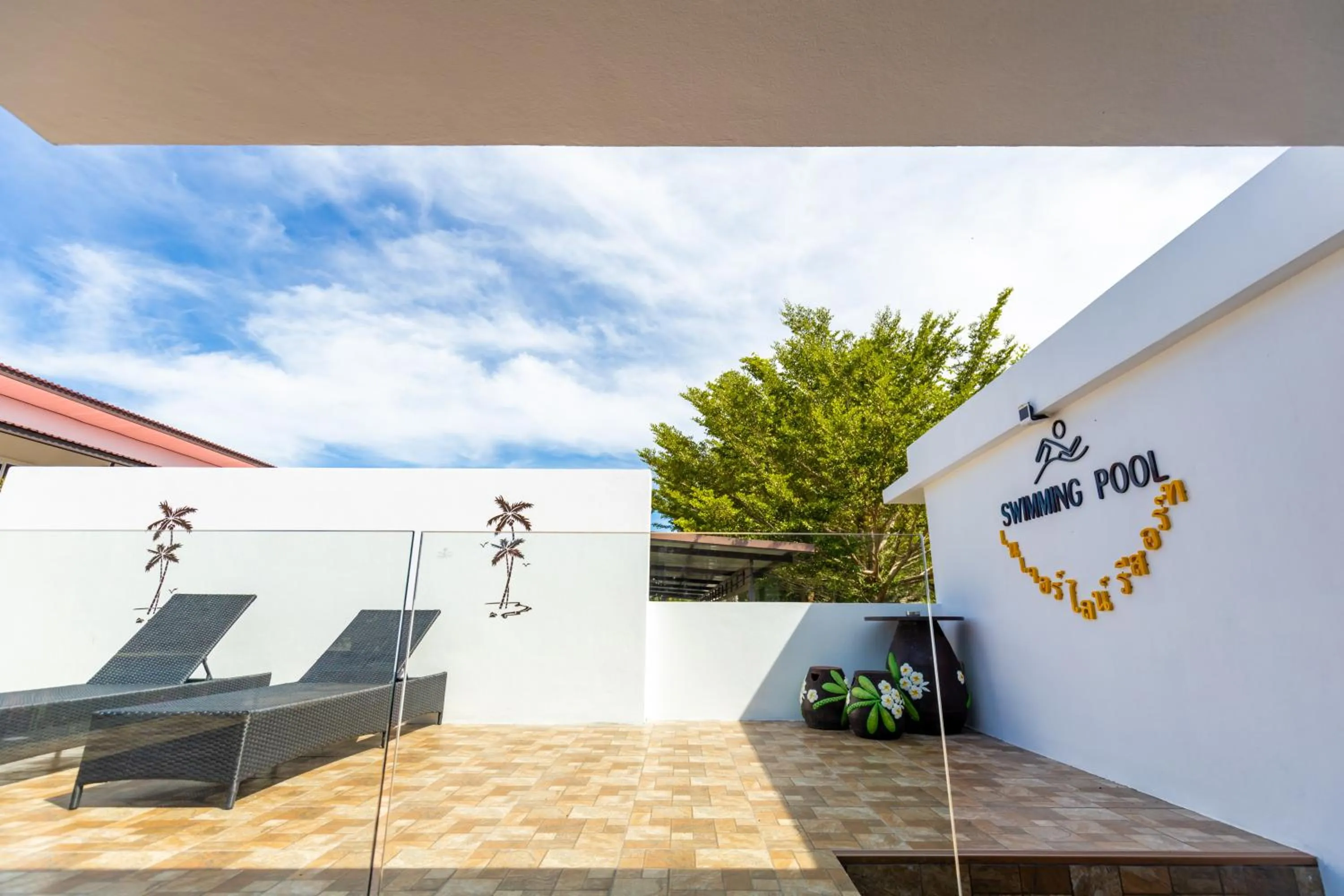 Patio in Nature Line Resort