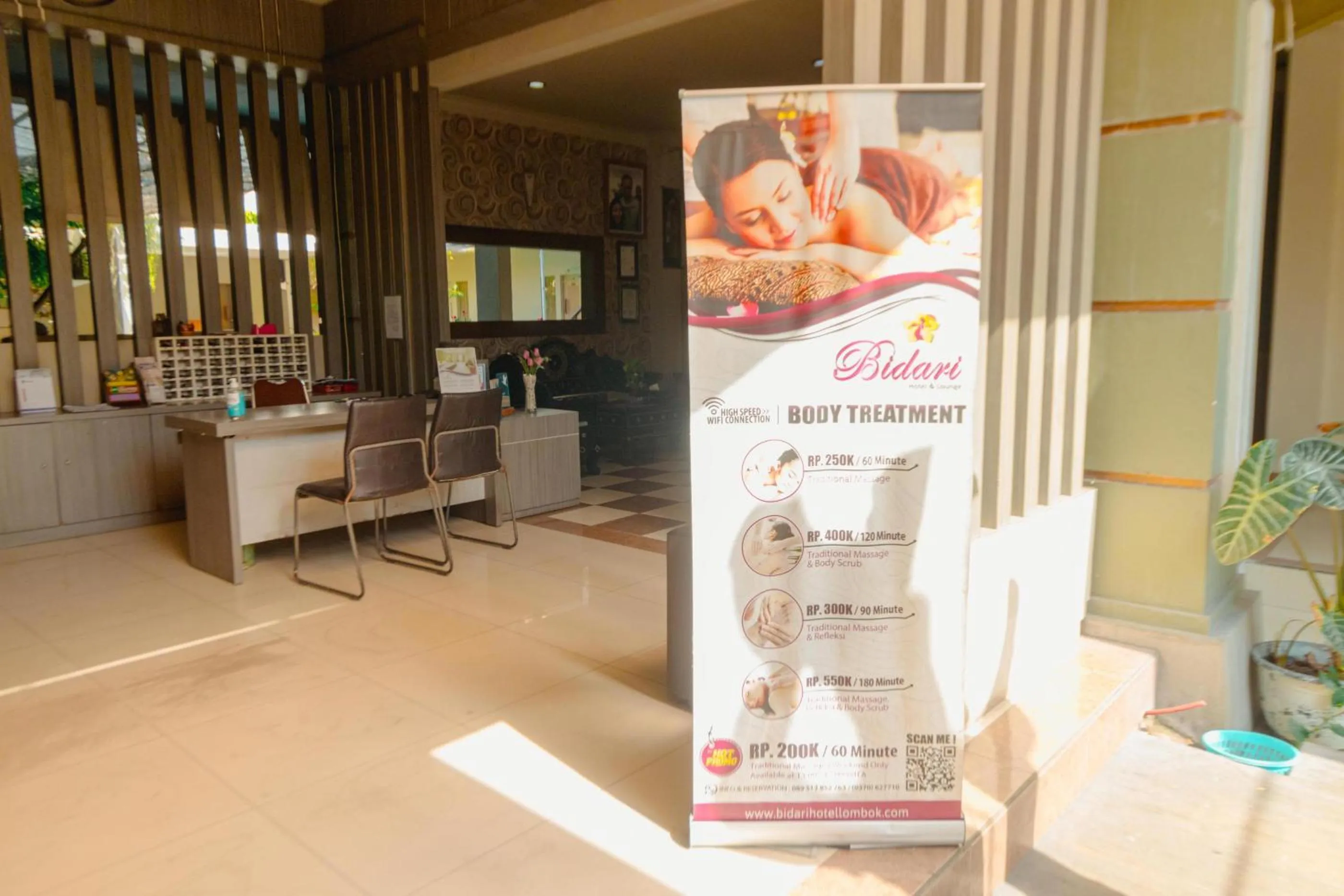 Restaurant/places to eat in Bidari Hotel Lombok