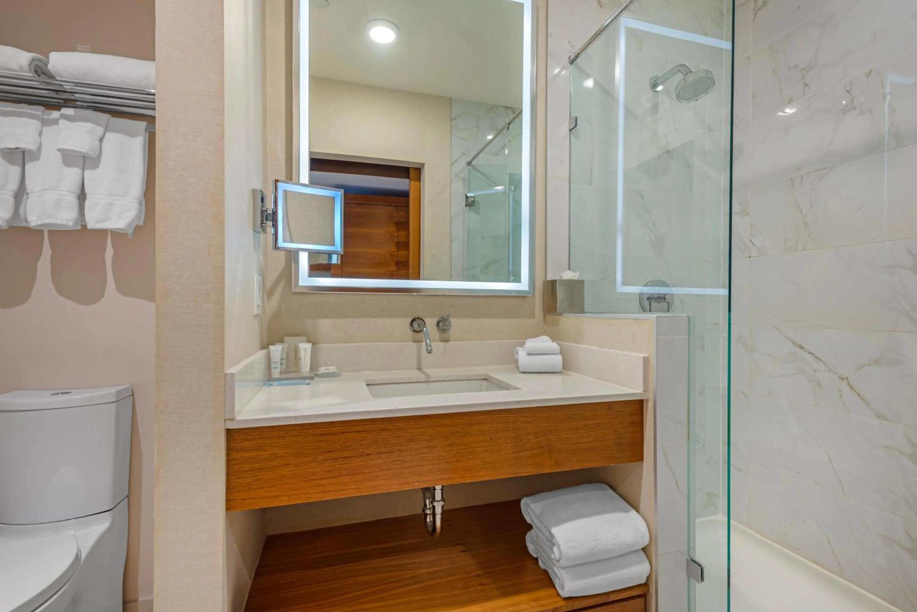 Shower in Radisson Hotel & Conference Centre Calgary Airport