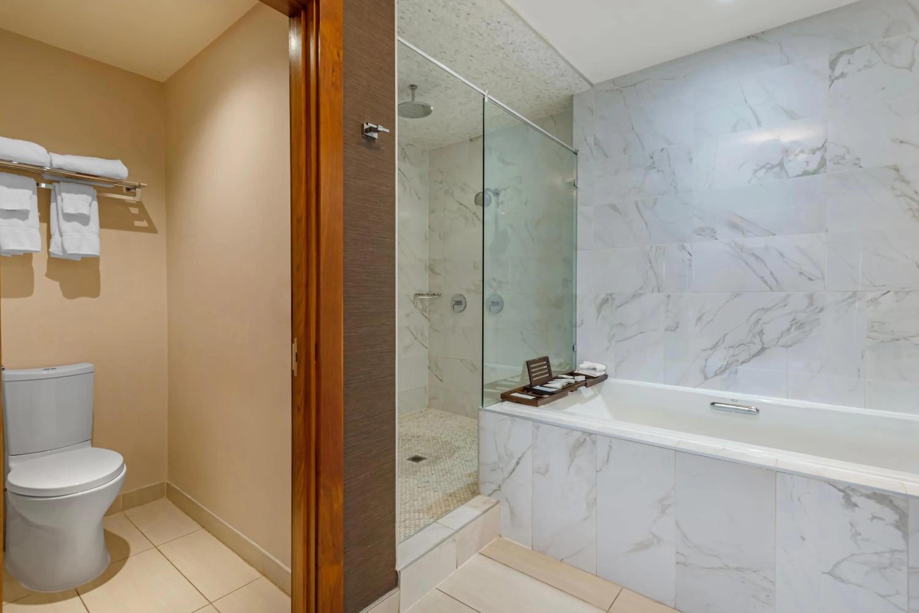 Shower in Radisson Hotel & Conference Centre Calgary Airport