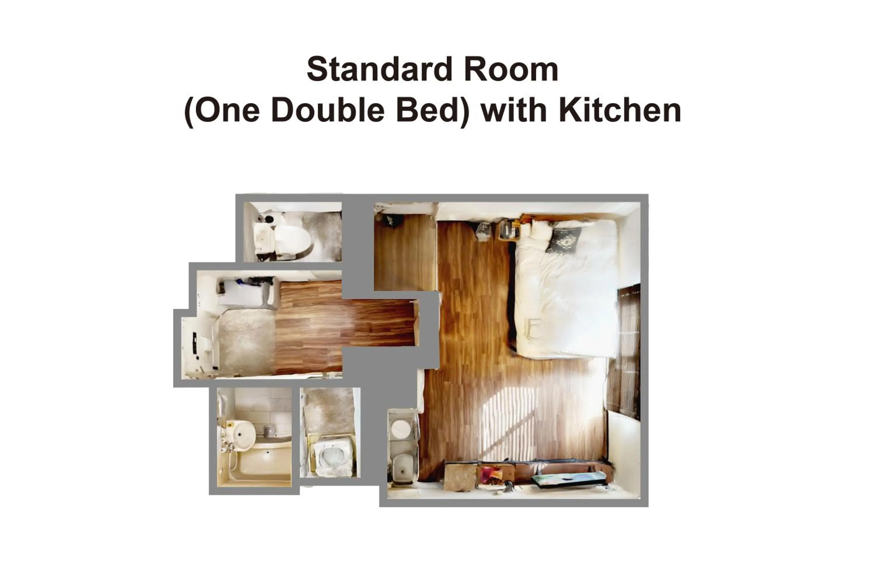 Floor plan in goom Hotel Haruyoshi