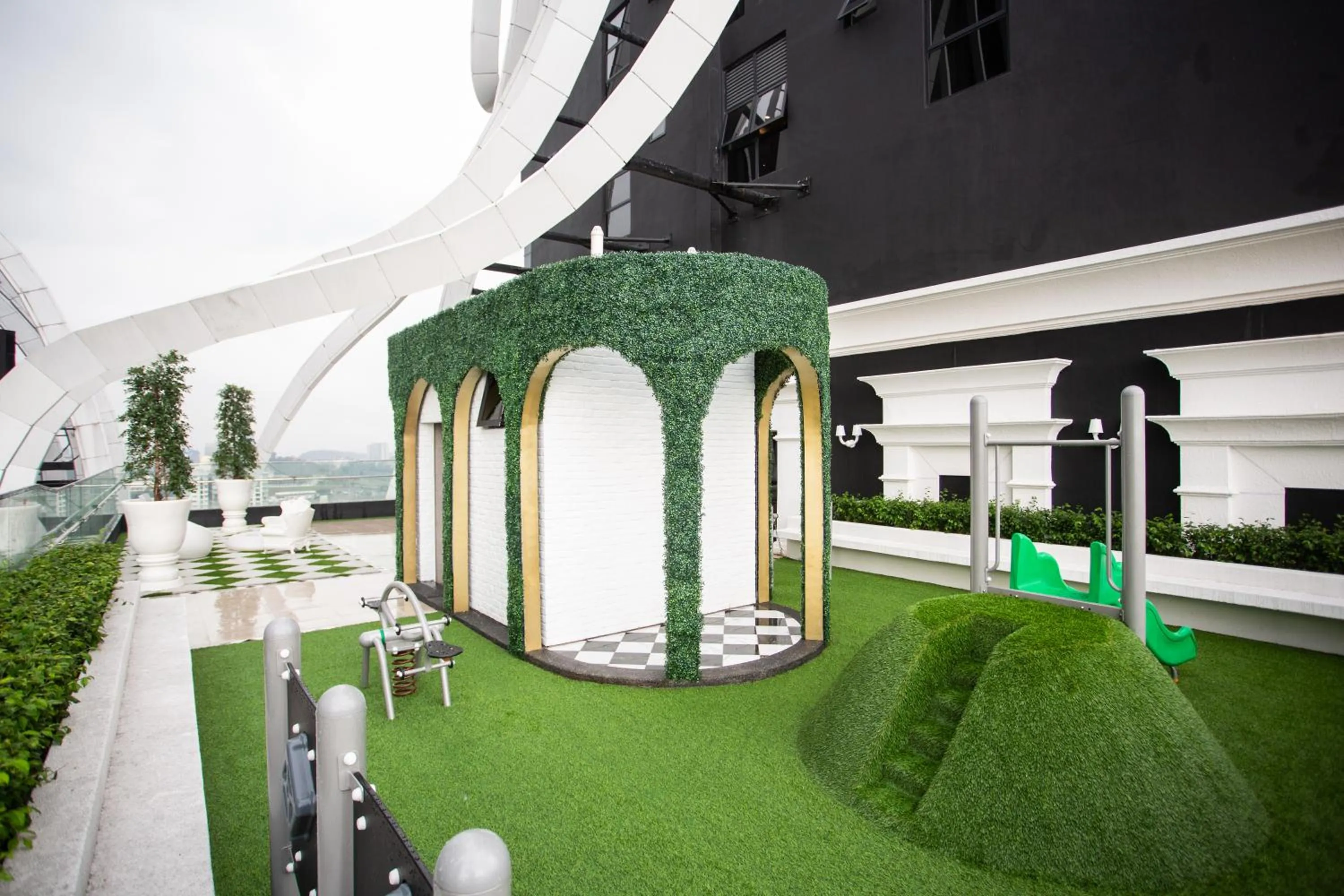 Children play ground in ARTE MONT KIARA BY PSM Luxury Suites