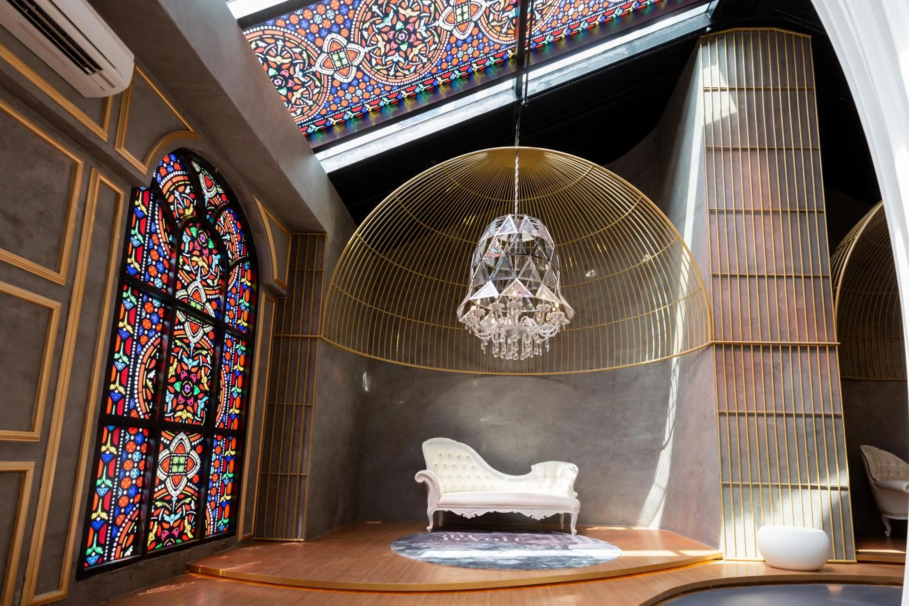 Seating area in ARTE MONT KIARA BY PSM Luxury Suites