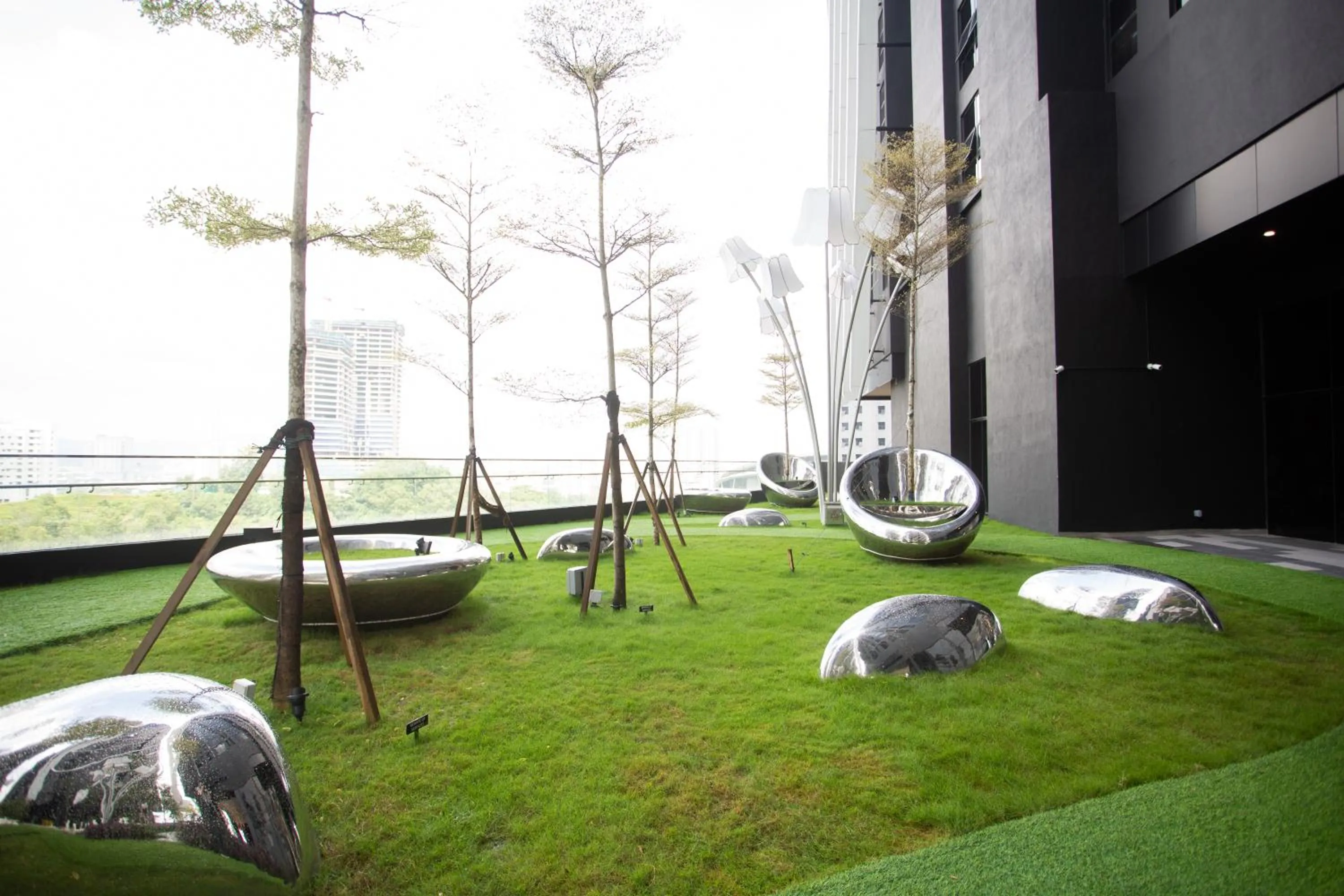 Seating area in ARTE MONT KIARA BY PSM Luxury Suites