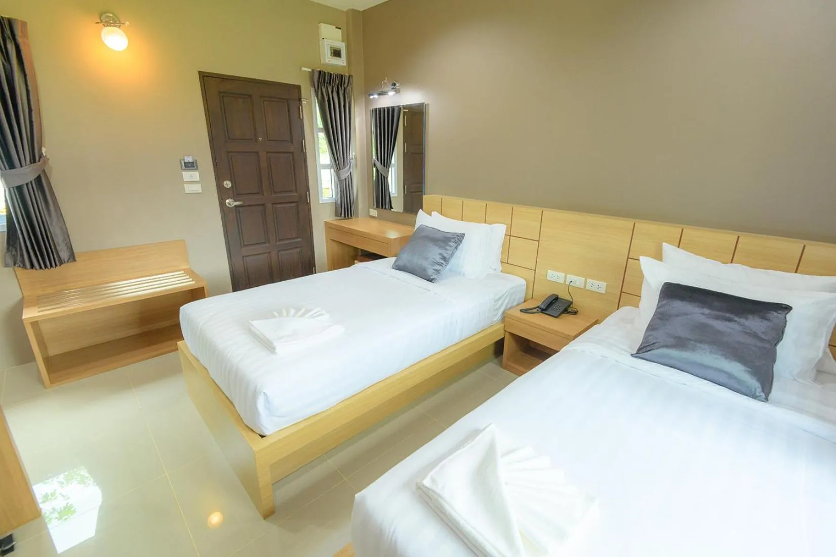 Bed in Avarin Resort