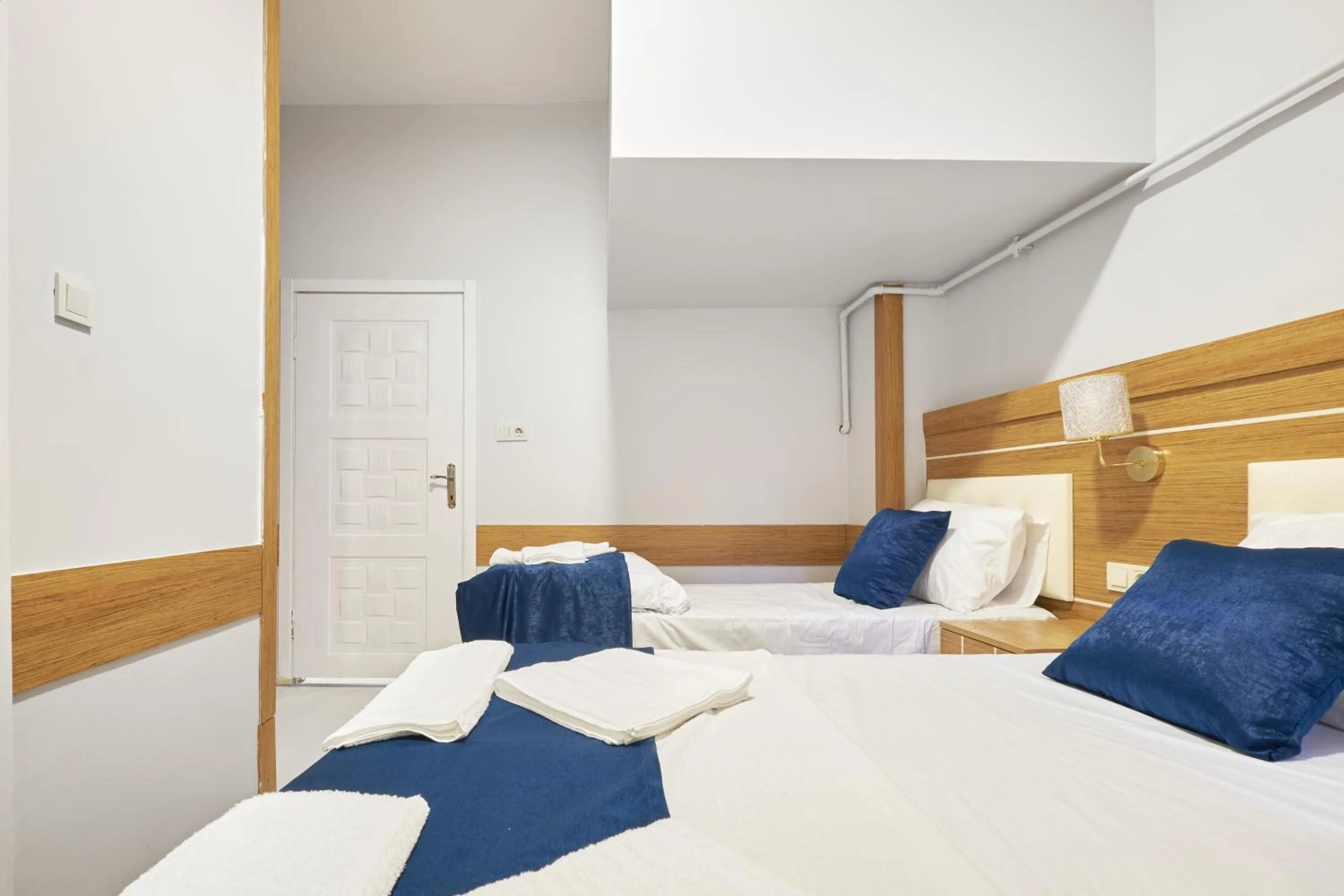 Bed in Central Suites Taksim