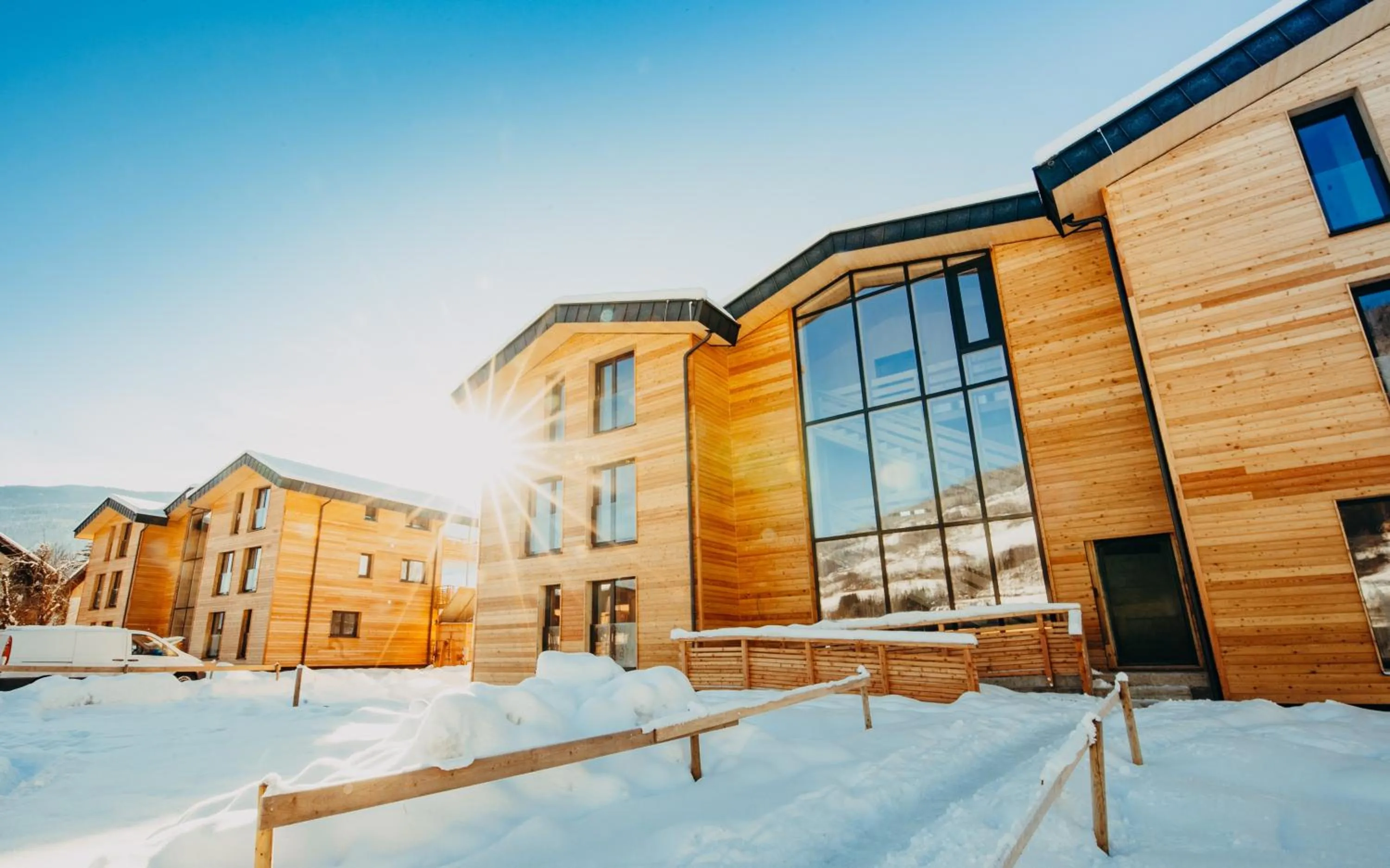 Property building in Kreischberg Suites by ALPS RESORTS