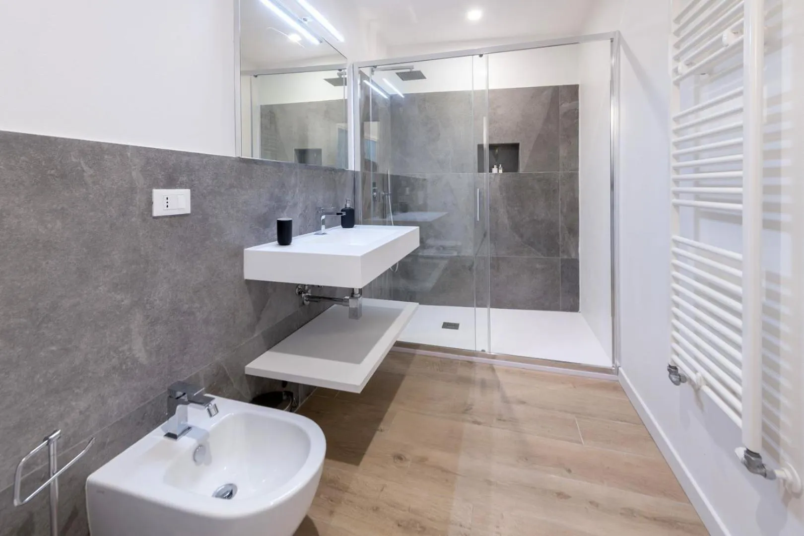 Bathroom in Residence La Torre con private park