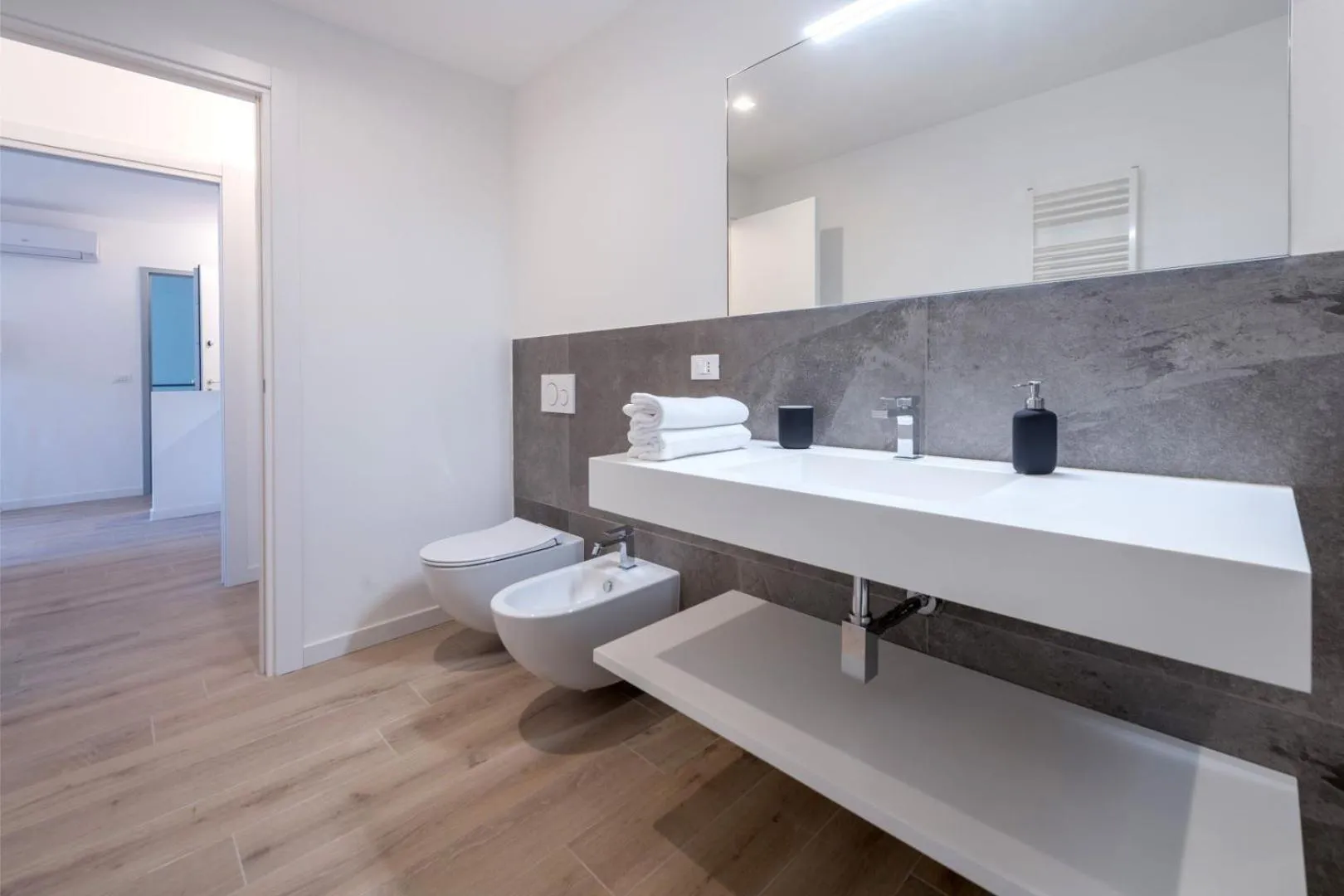 Bathroom in Residence La Torre con private park