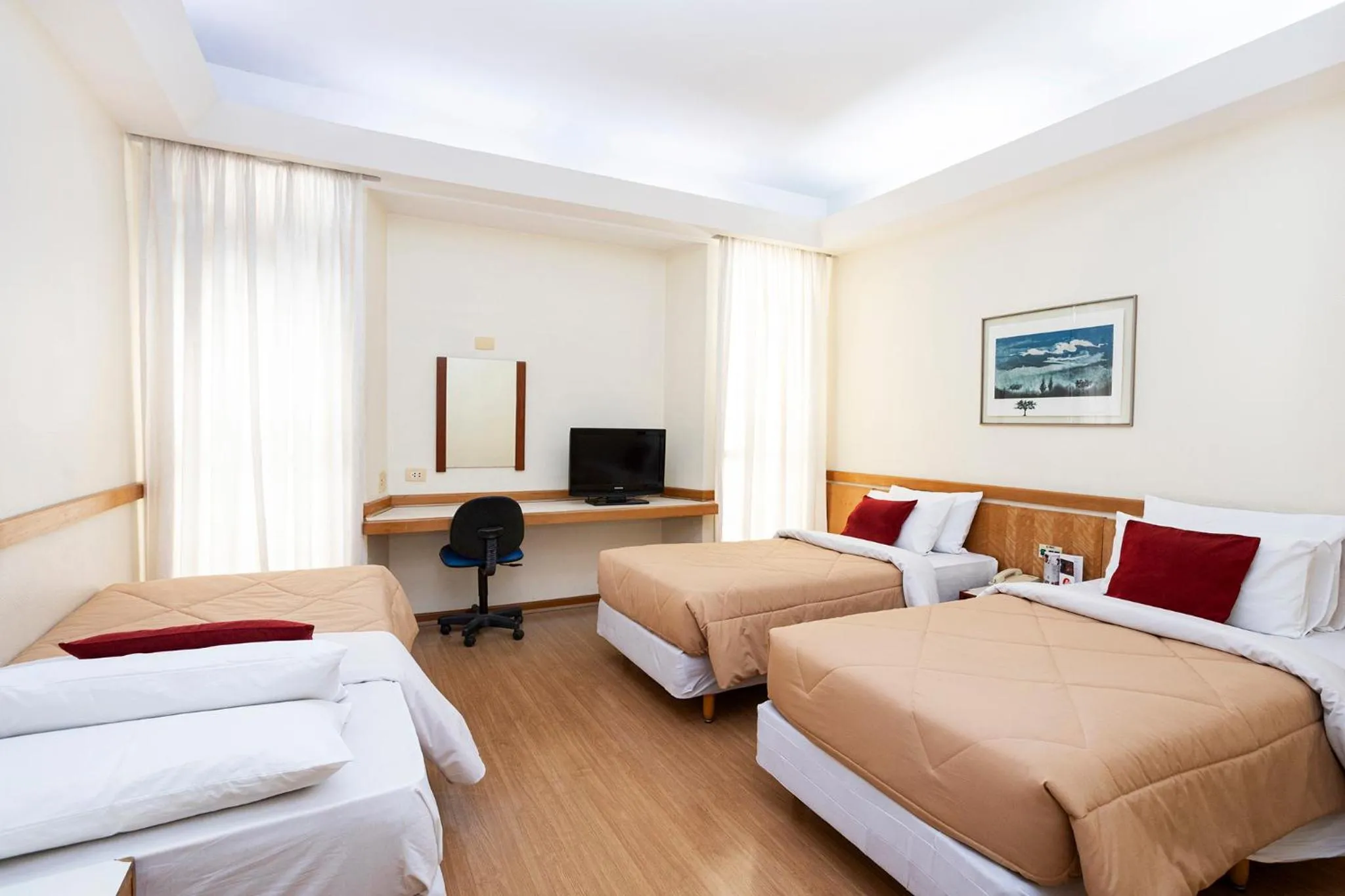 Bedroom, Bed in Nikkey Palace Hotel