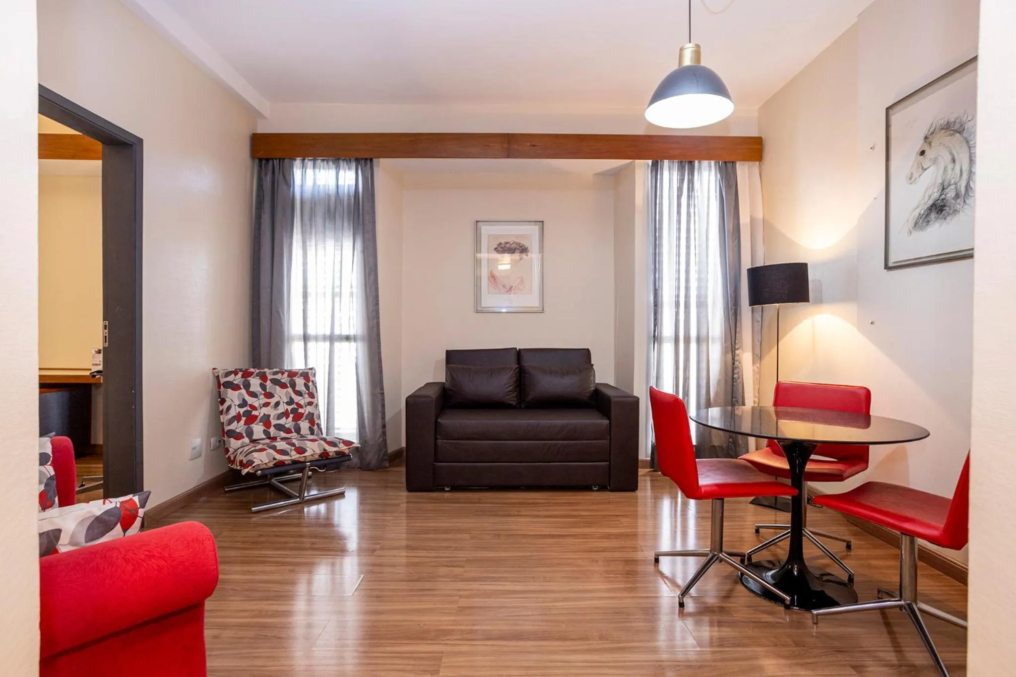 Seating area in Nikkey Palace Hotel