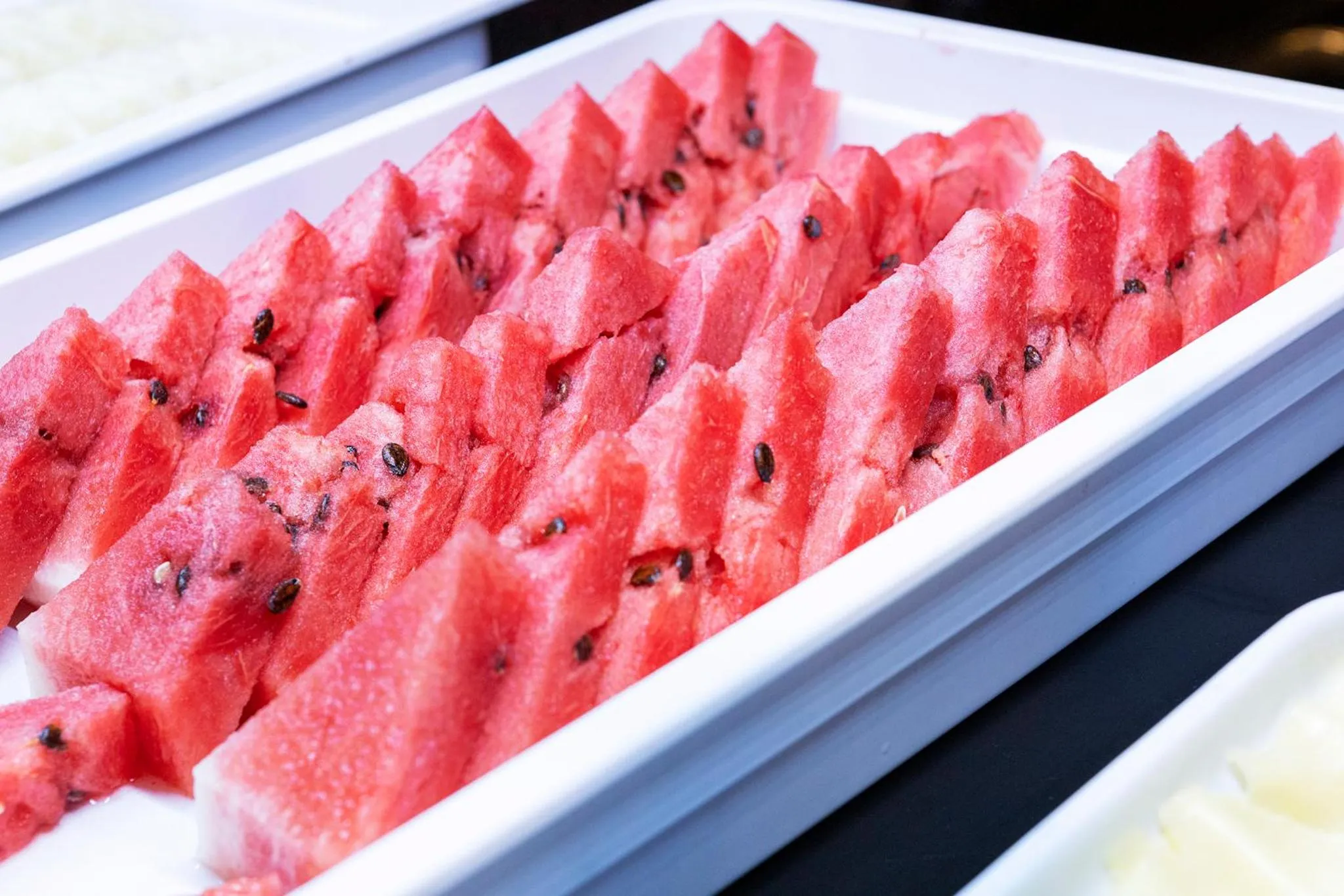 Buffet breakfast in Nikkey Palace Hotel