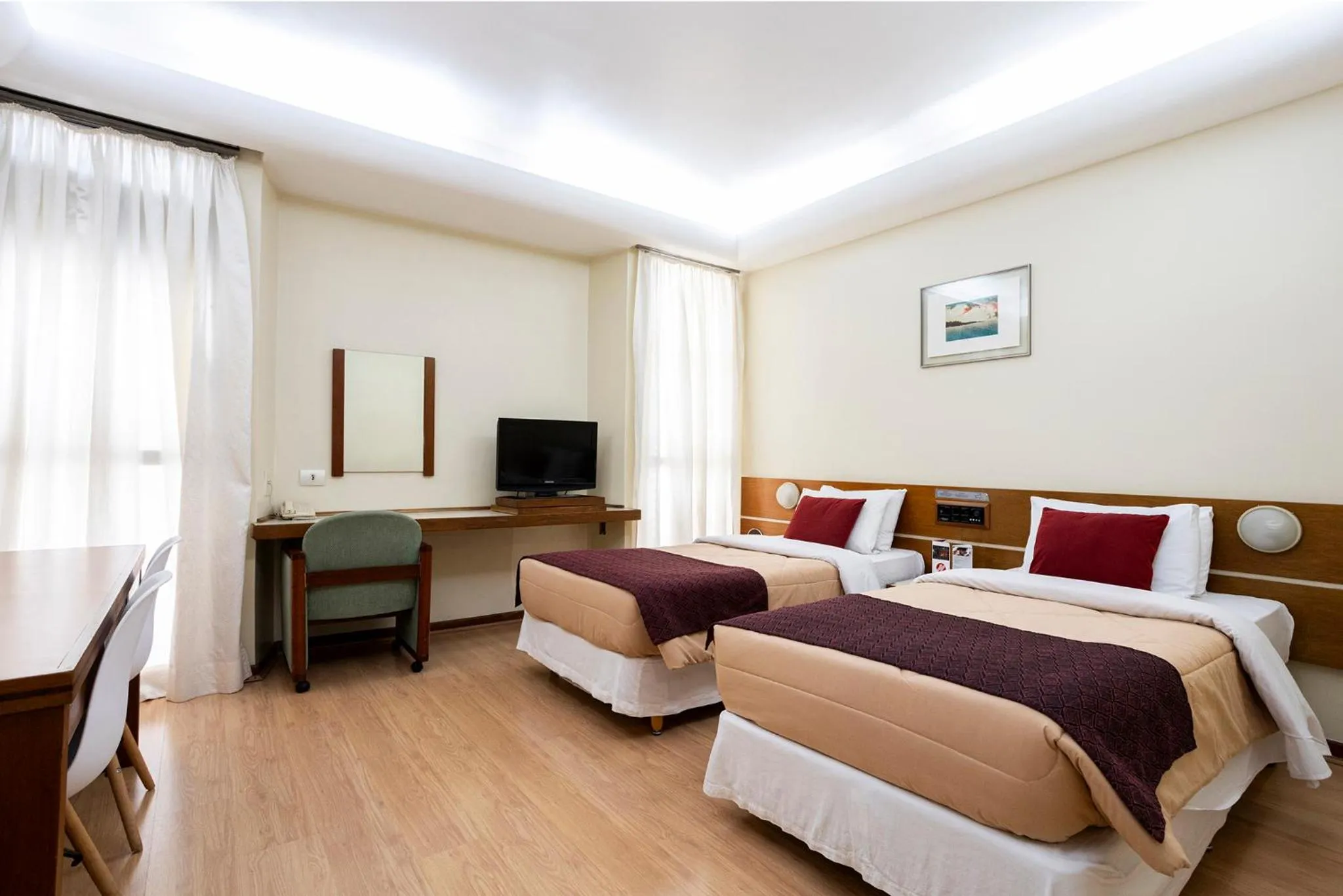 Bedroom, Bed in Nikkey Palace Hotel