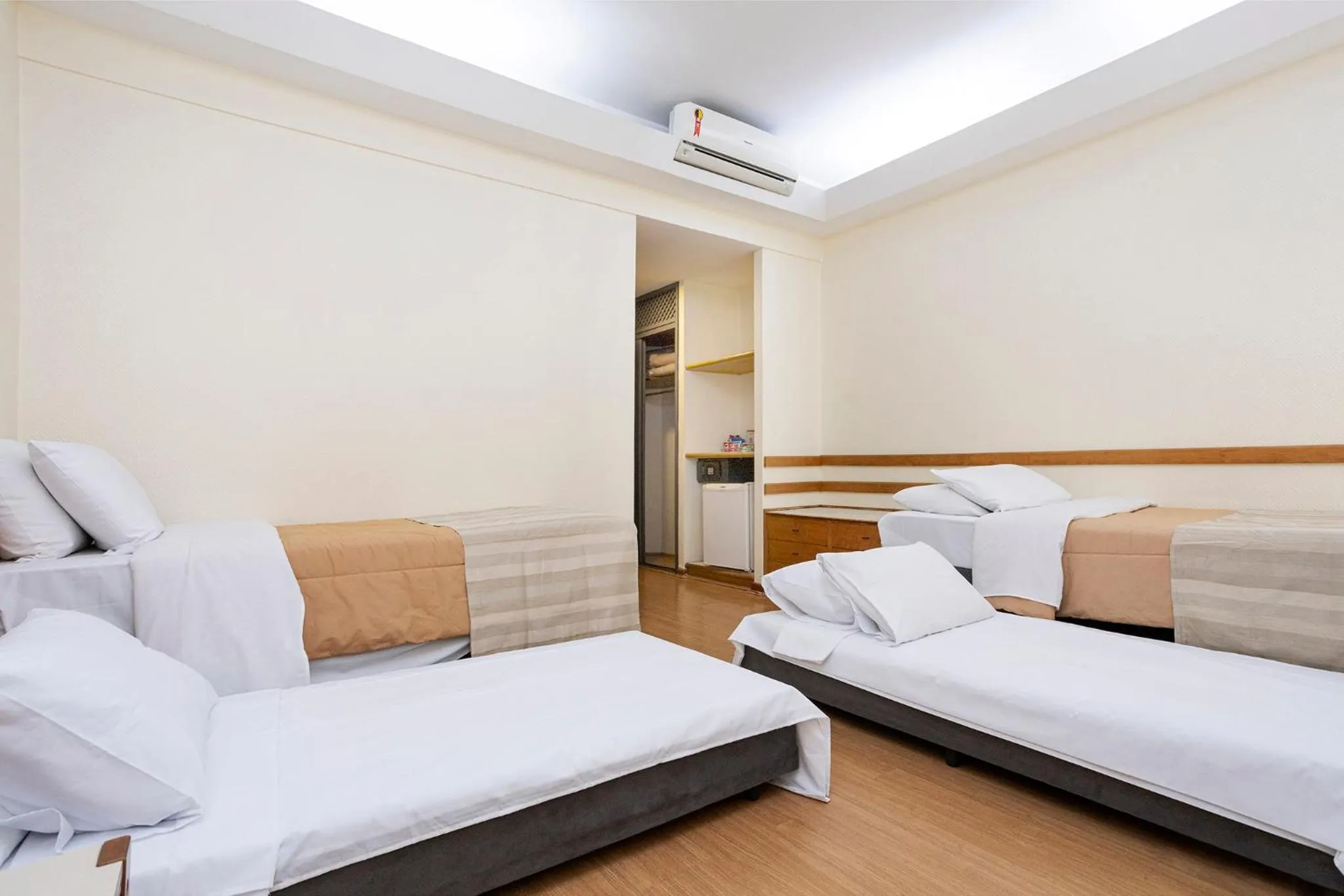 Photo of the whole room, Bed in Nikkey Palace Hotel