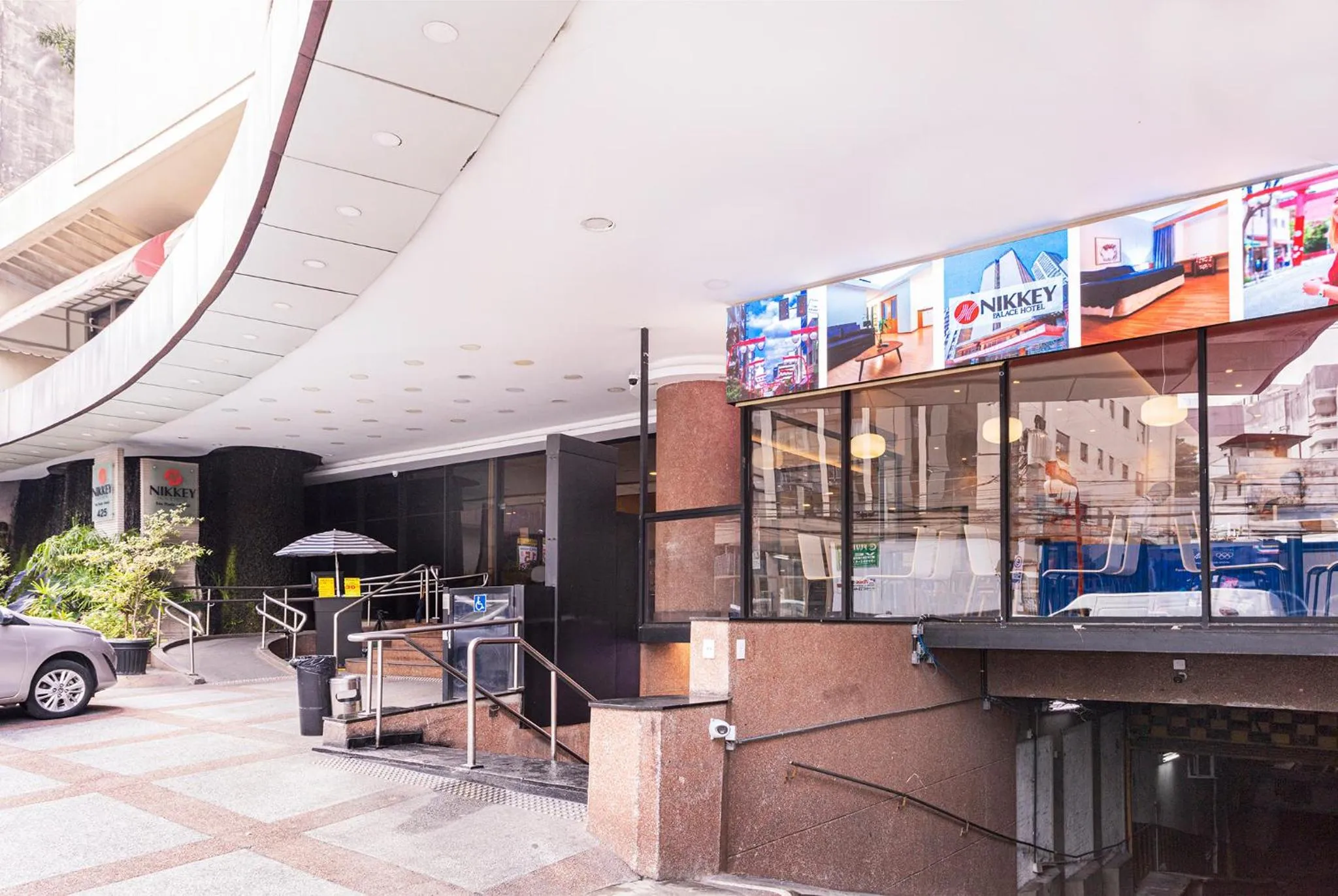 Property building in Nikkey Palace Hotel