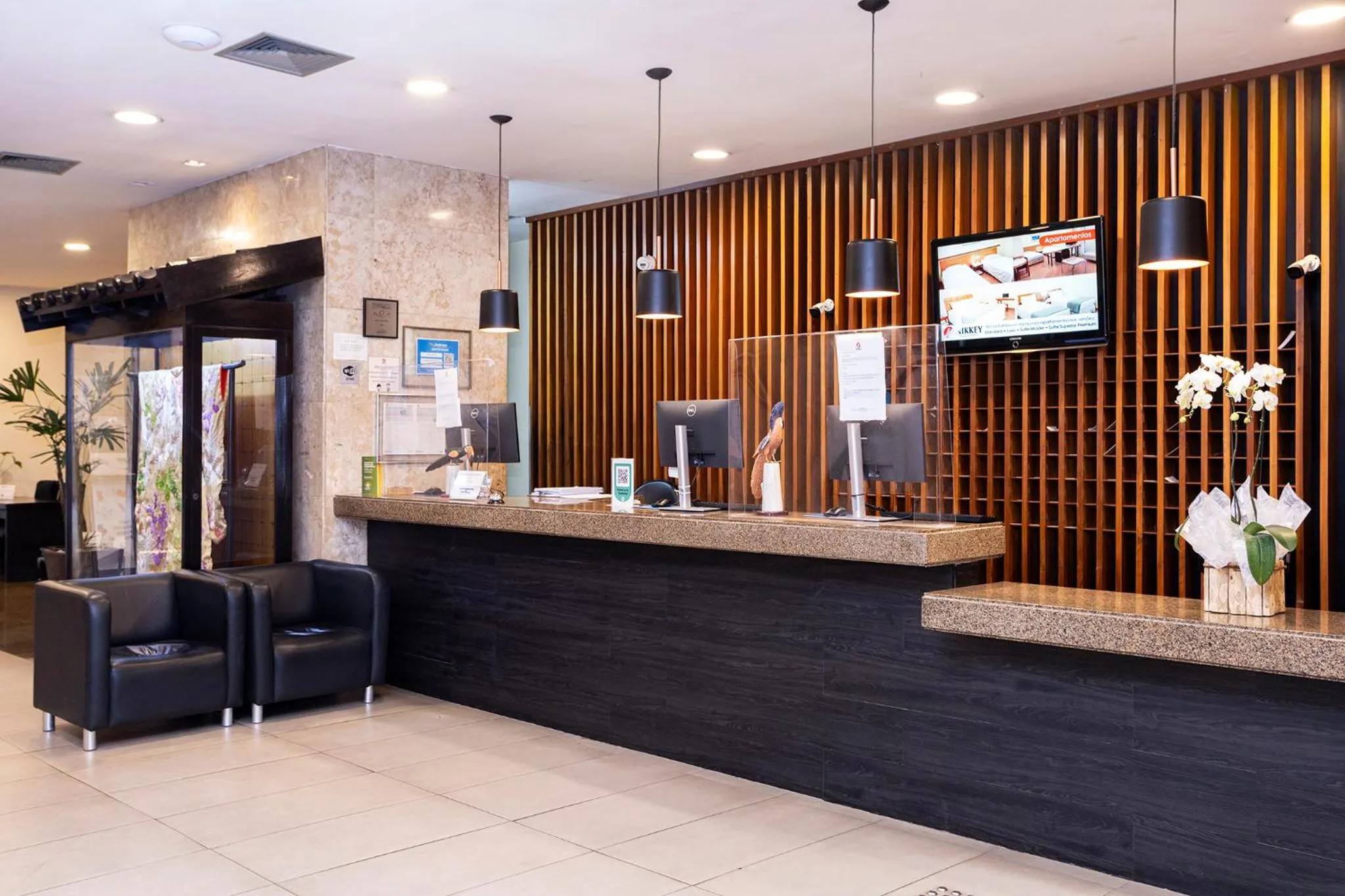 Lobby or reception in Nikkey Palace Hotel