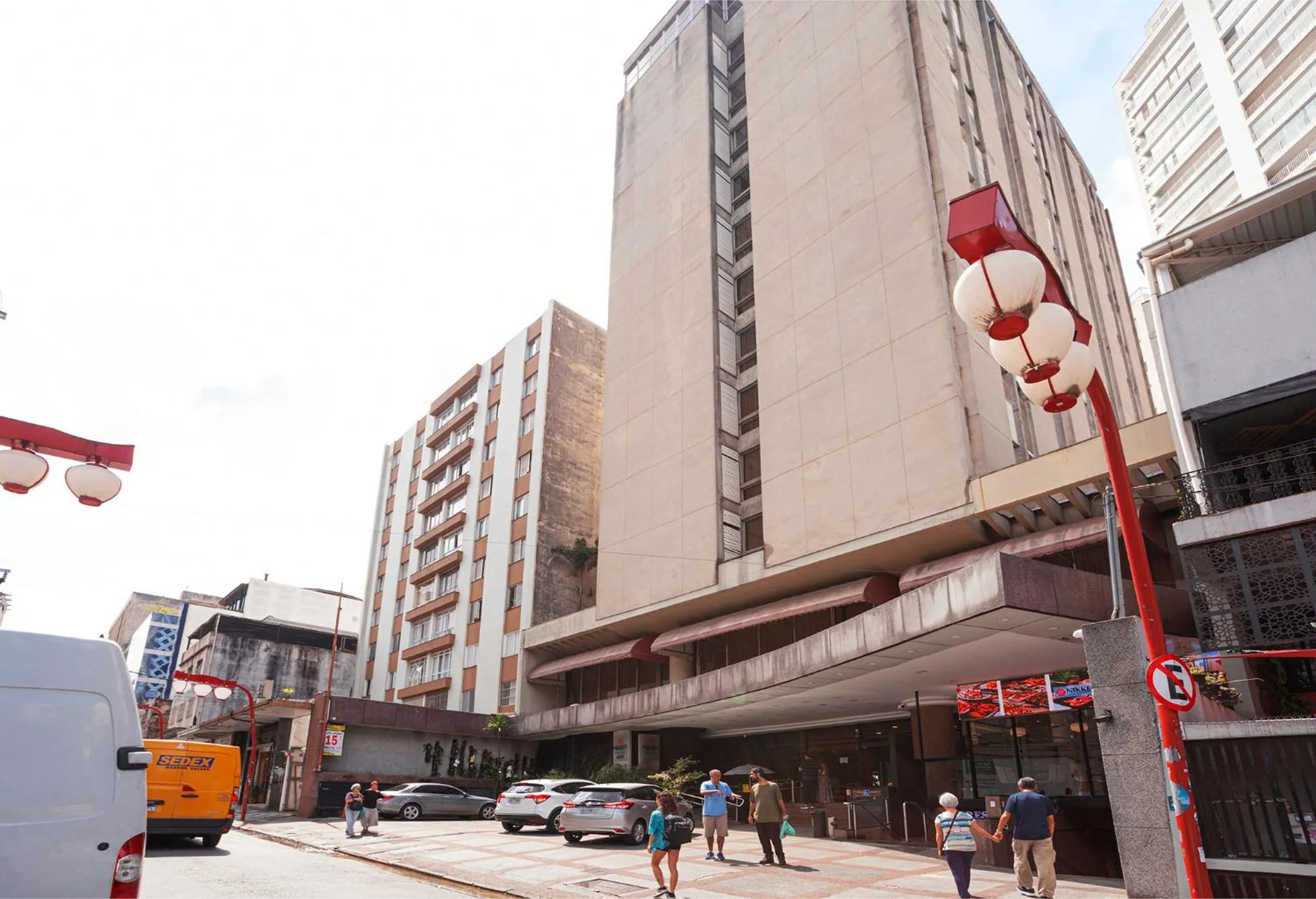 Property building in Nikkey Palace Hotel