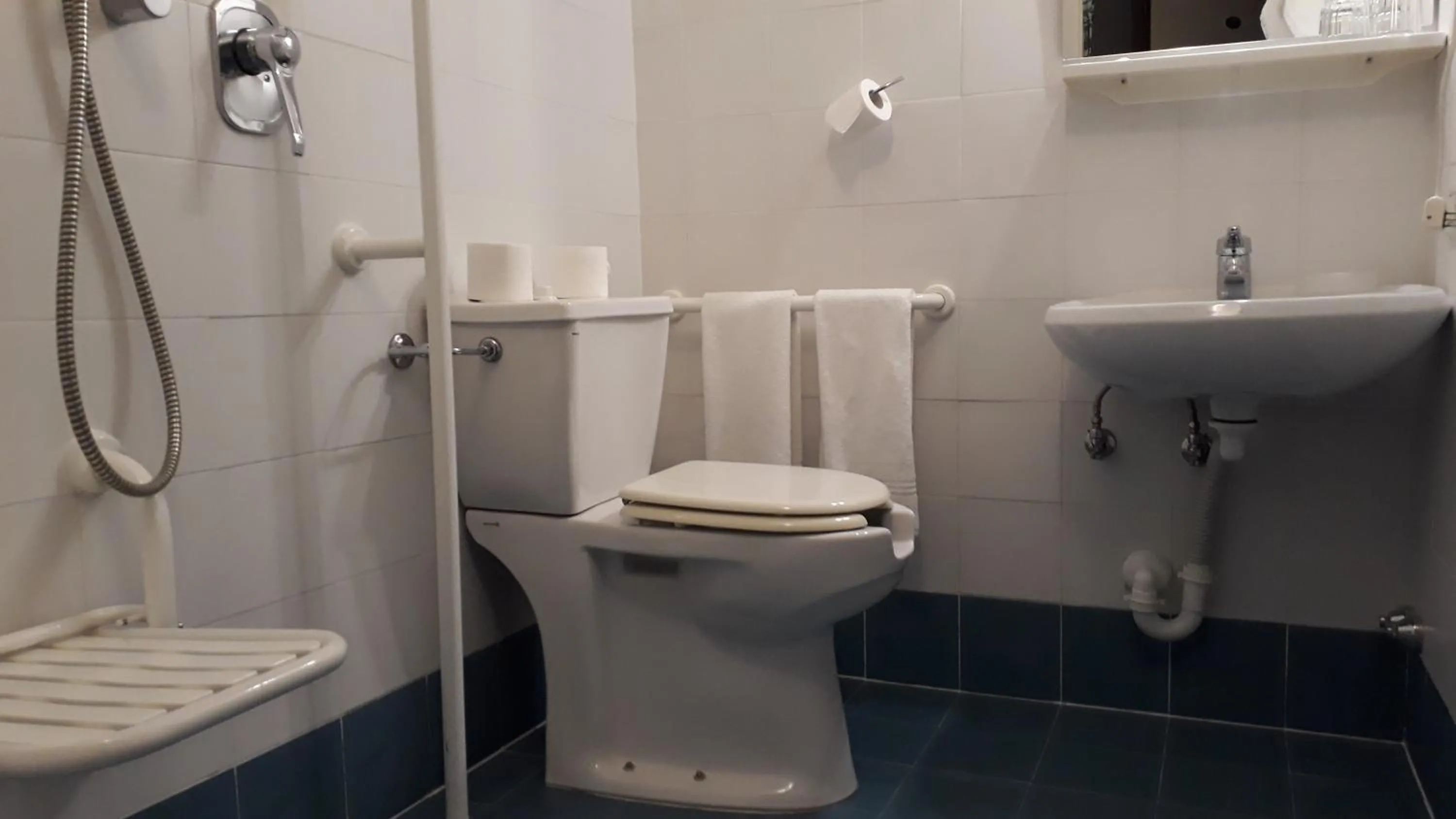 Facility for disabled guests in Hotel Due Mori