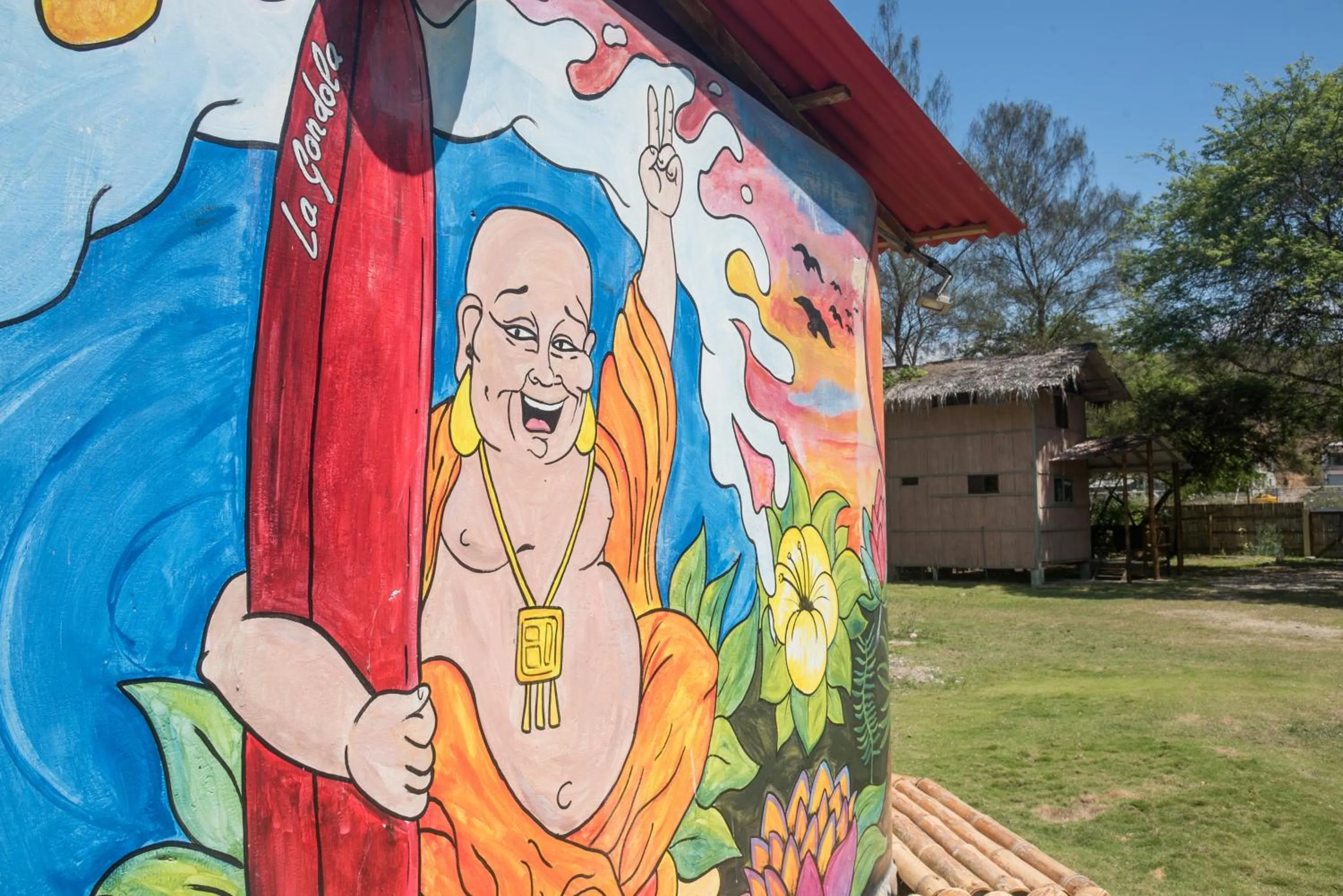 Decorative detail in La Gondola