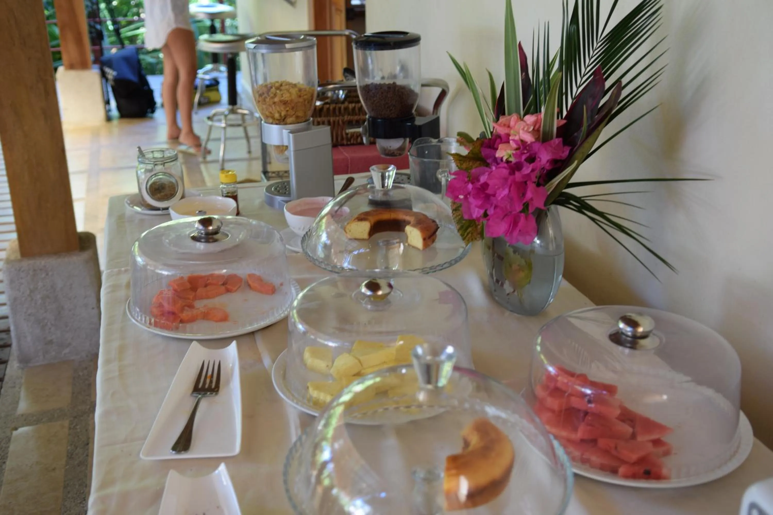 Continental breakfast in Montelaguna Boutique Hotel