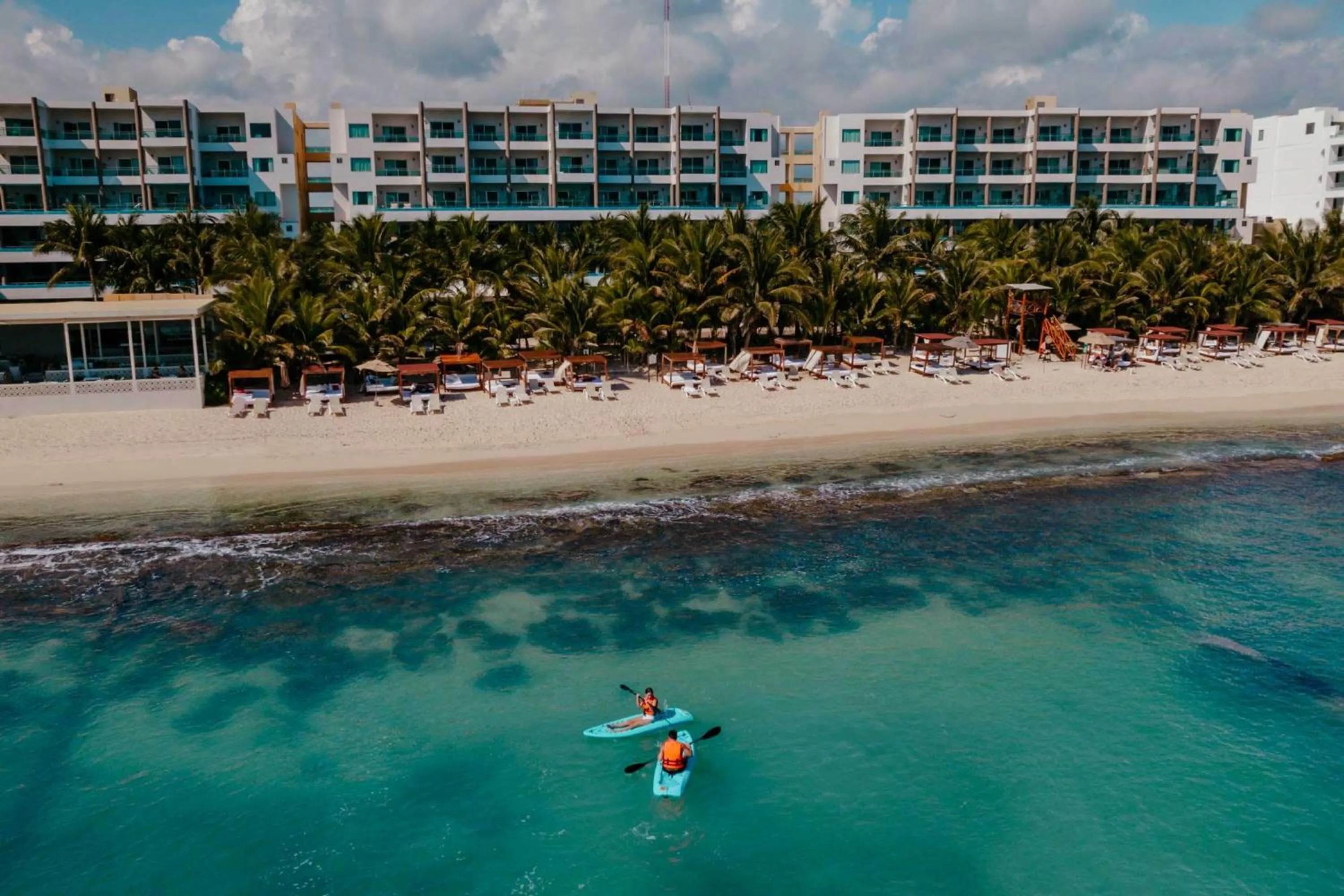 Sea view in Generations Riviera Maya Oceanfront Family Resort Catamaran, Water Park, All & More Inclusive
