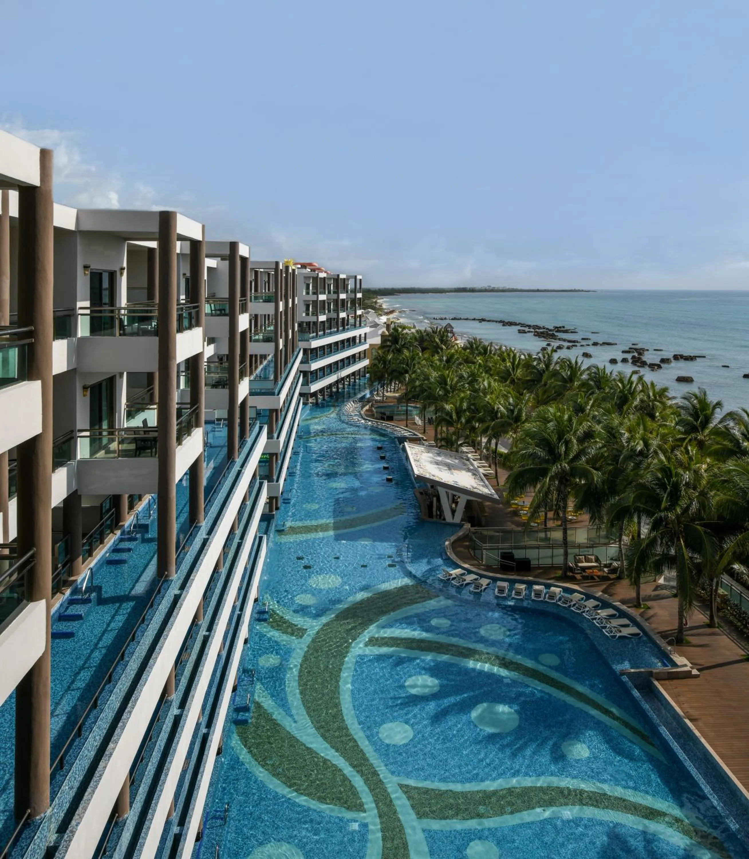 Sea view in Generations Riviera Maya Oceanfront Family Resort Catamaran, Water Park, All & More Inclusive