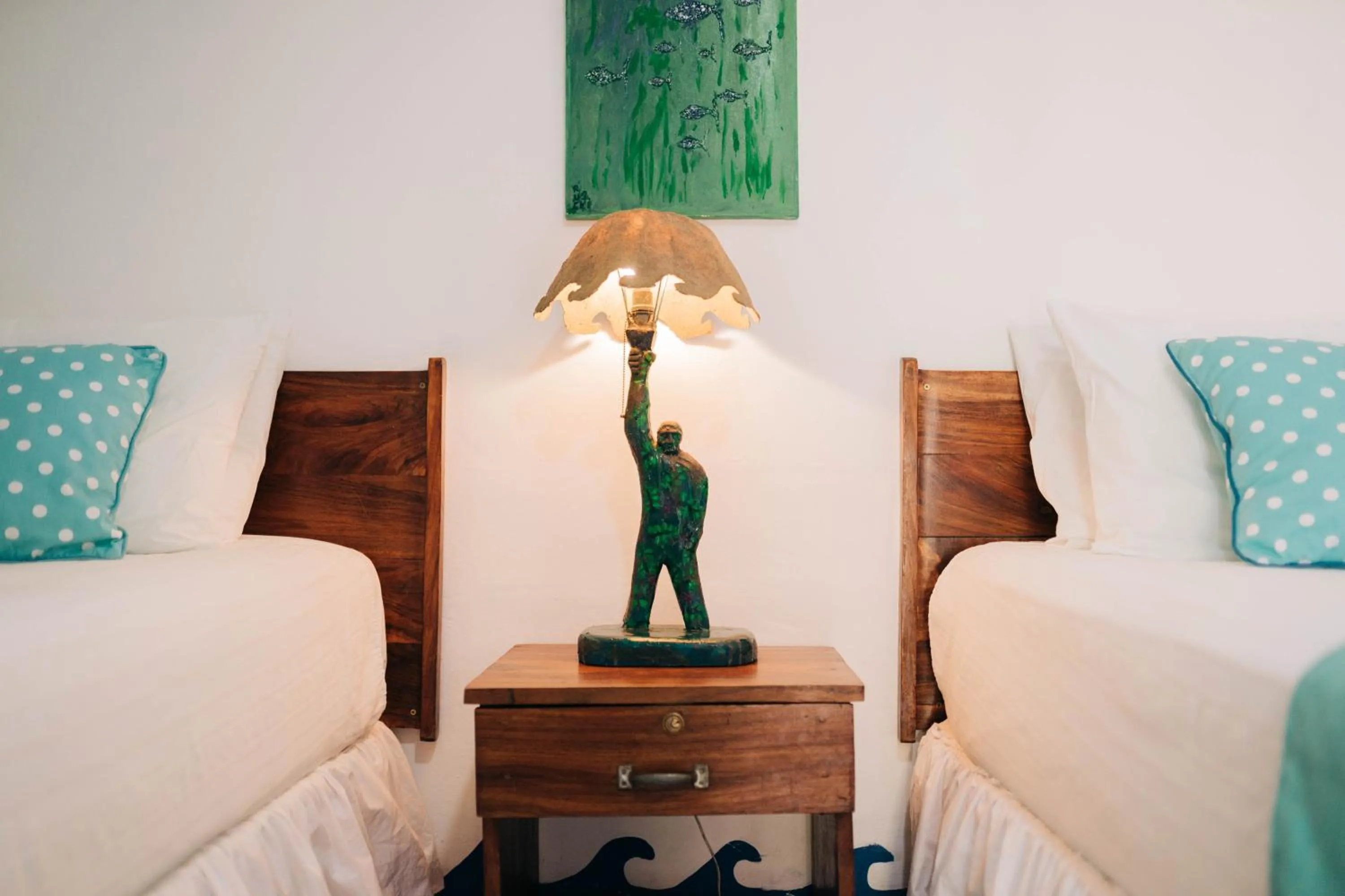 Bed in Olas Permanentes El Zonte