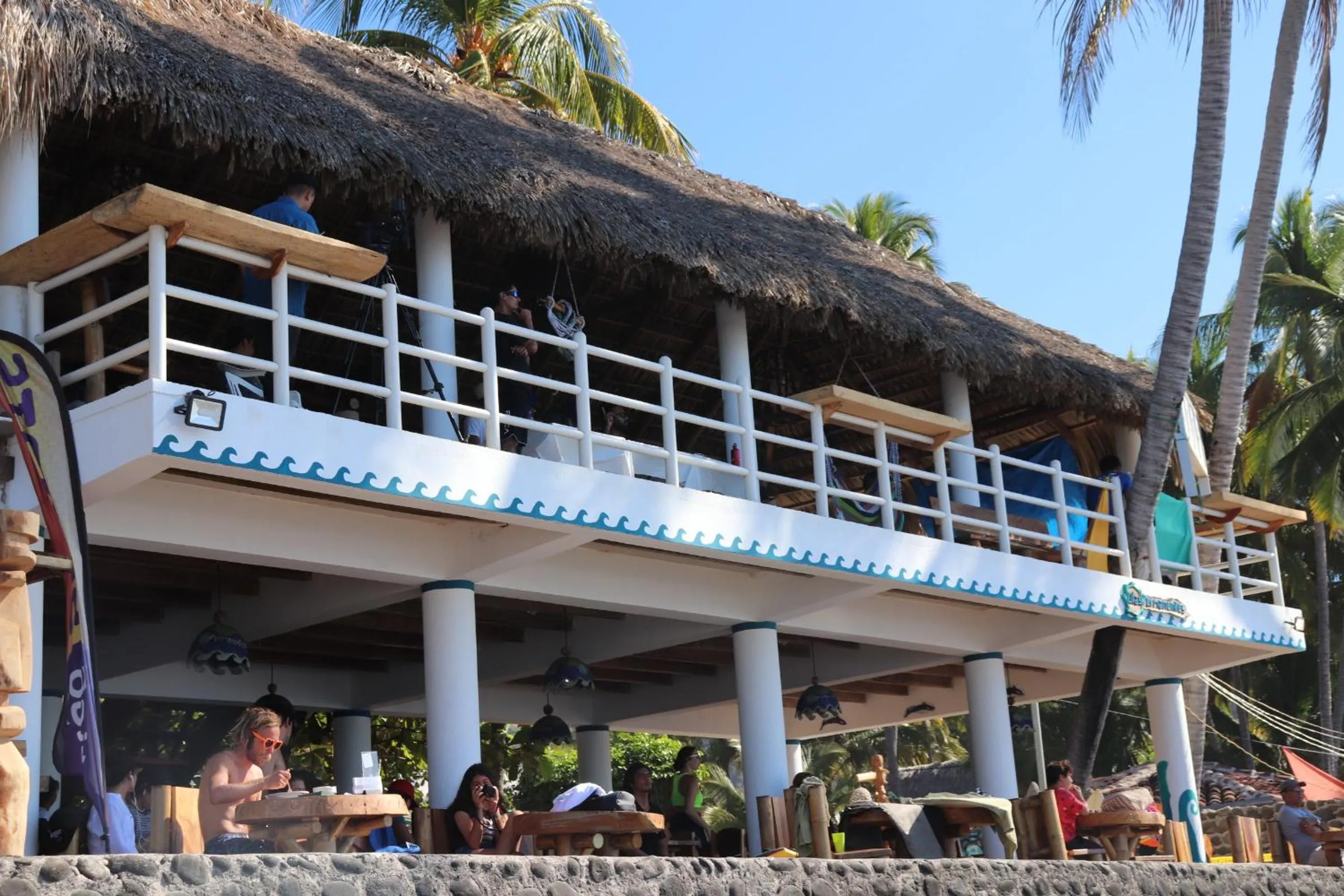 Balcony/Terrace in Olas Permanentes El Zonte