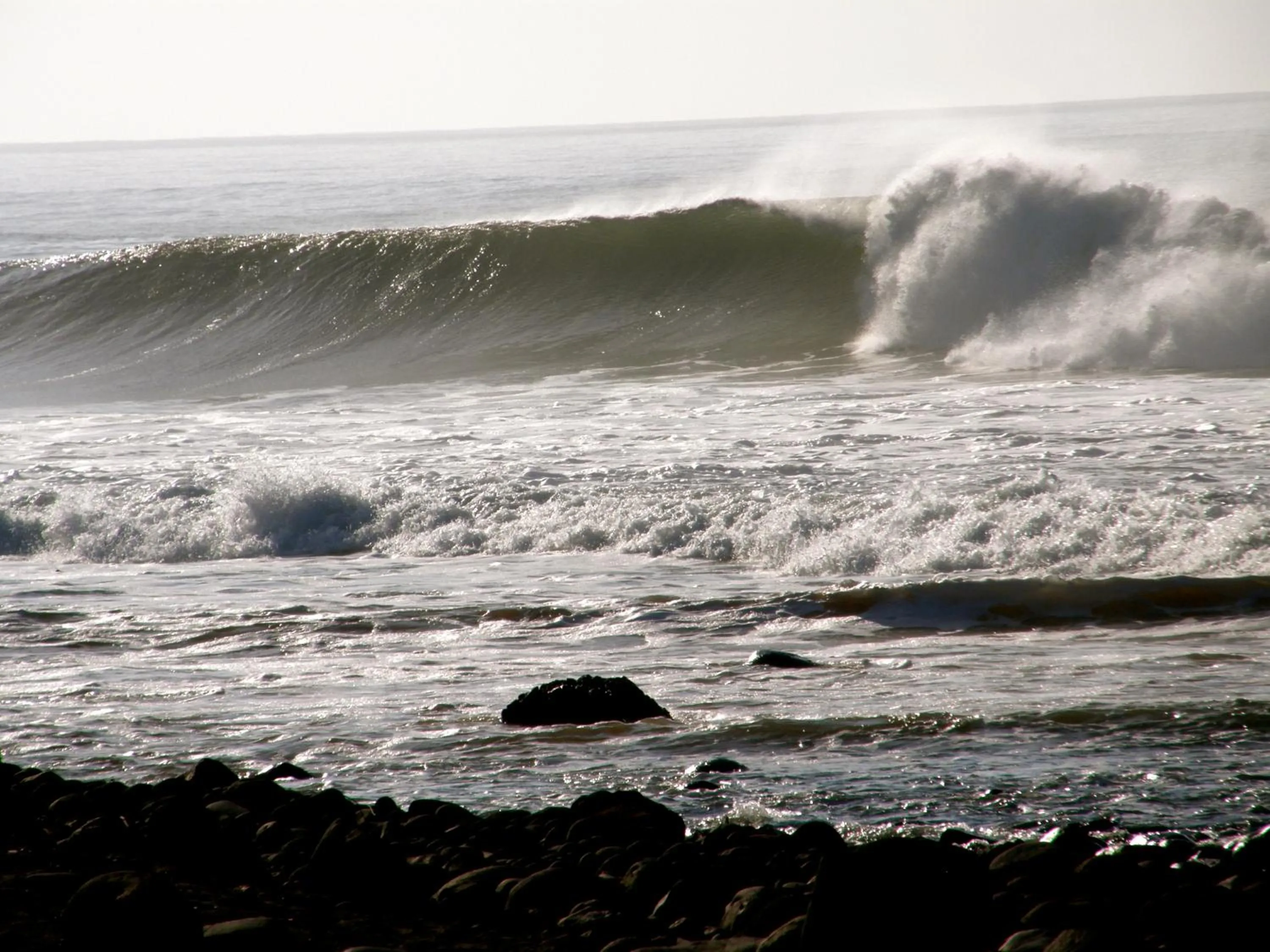Beach in Olas Permanentes El Zonte