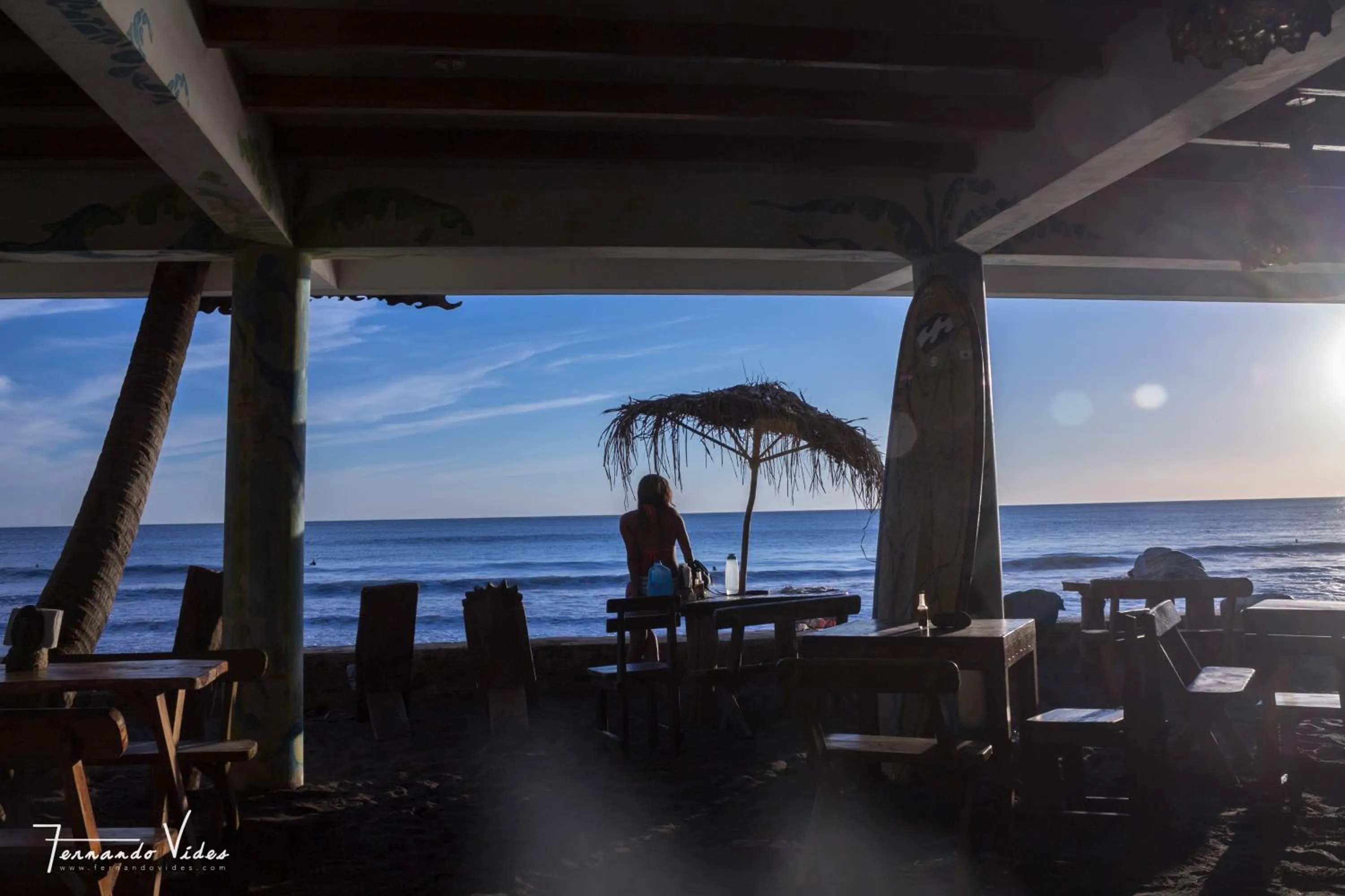 Sea view in Olas Permanentes El Zonte