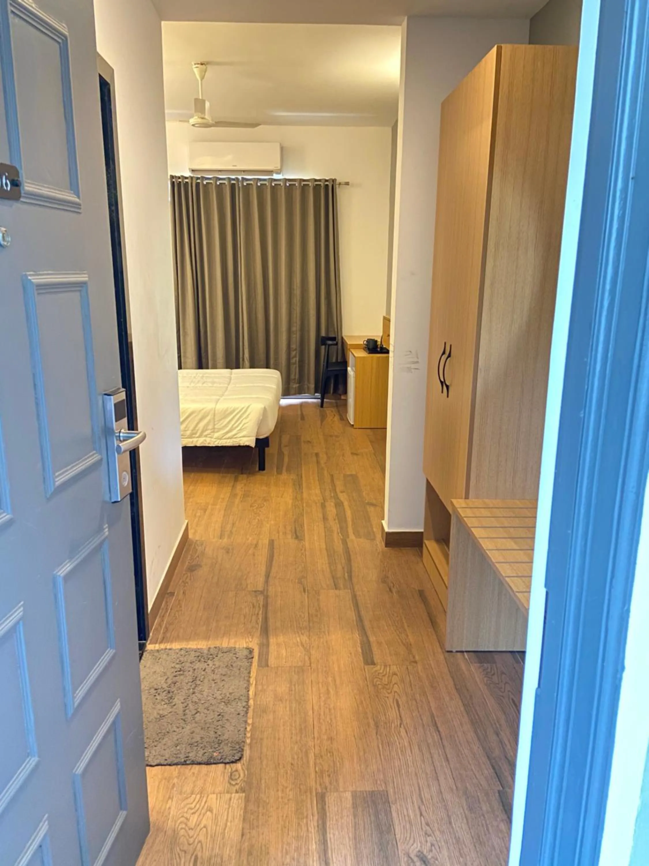 View (from property/room), Bed in Amigos Candolim Beach