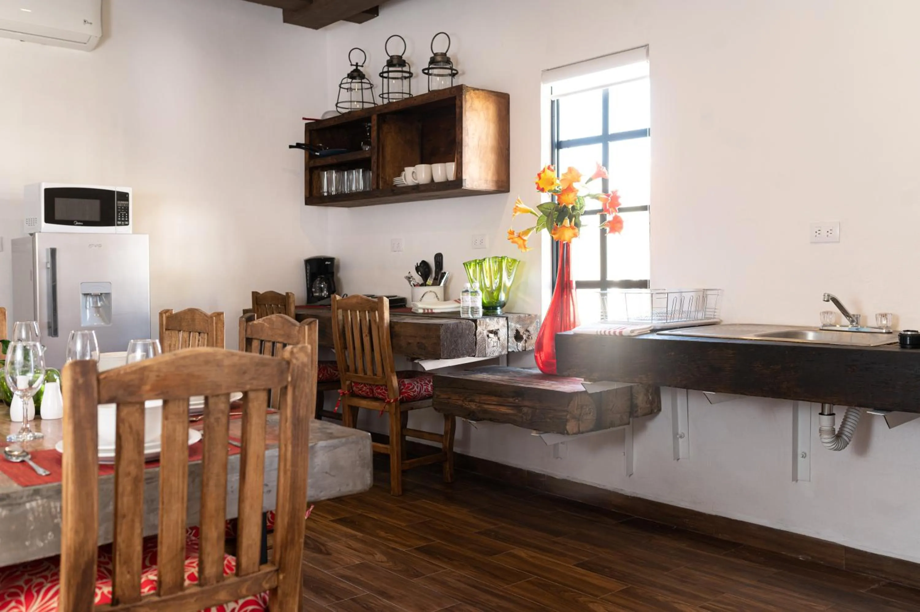 Kitchen or kitchenette in Hacienda Viga 2020 Hotel