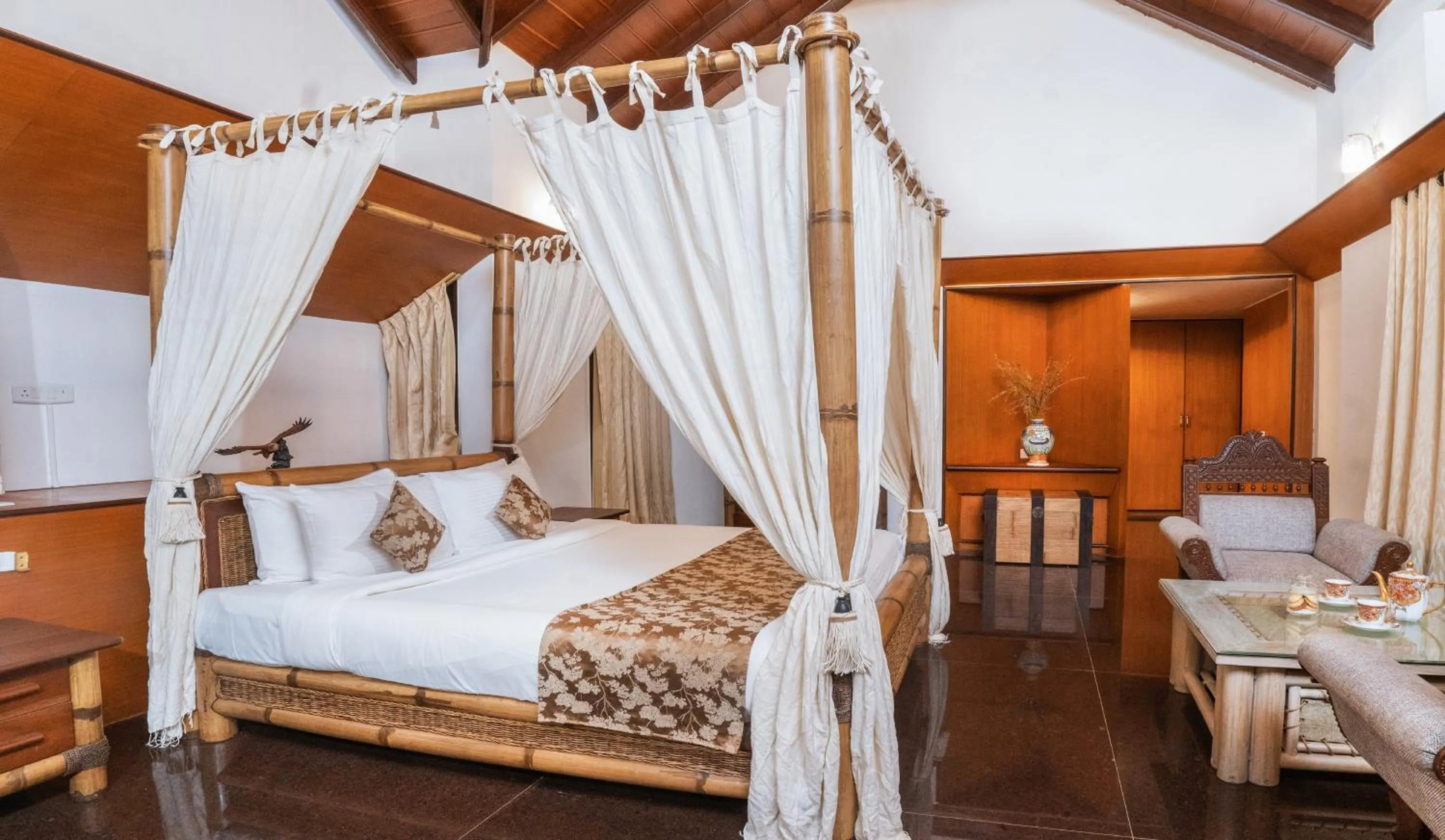 Bed in Unlock By Goldfinch Sakaleshpur