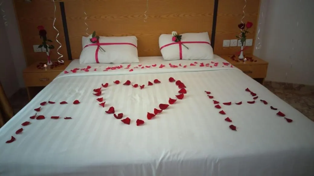 Bed in Al Reef Hotel