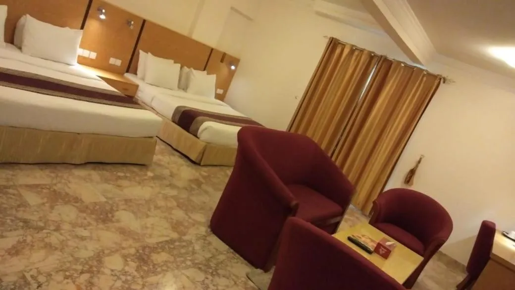 Bed in Al Reef Hotel