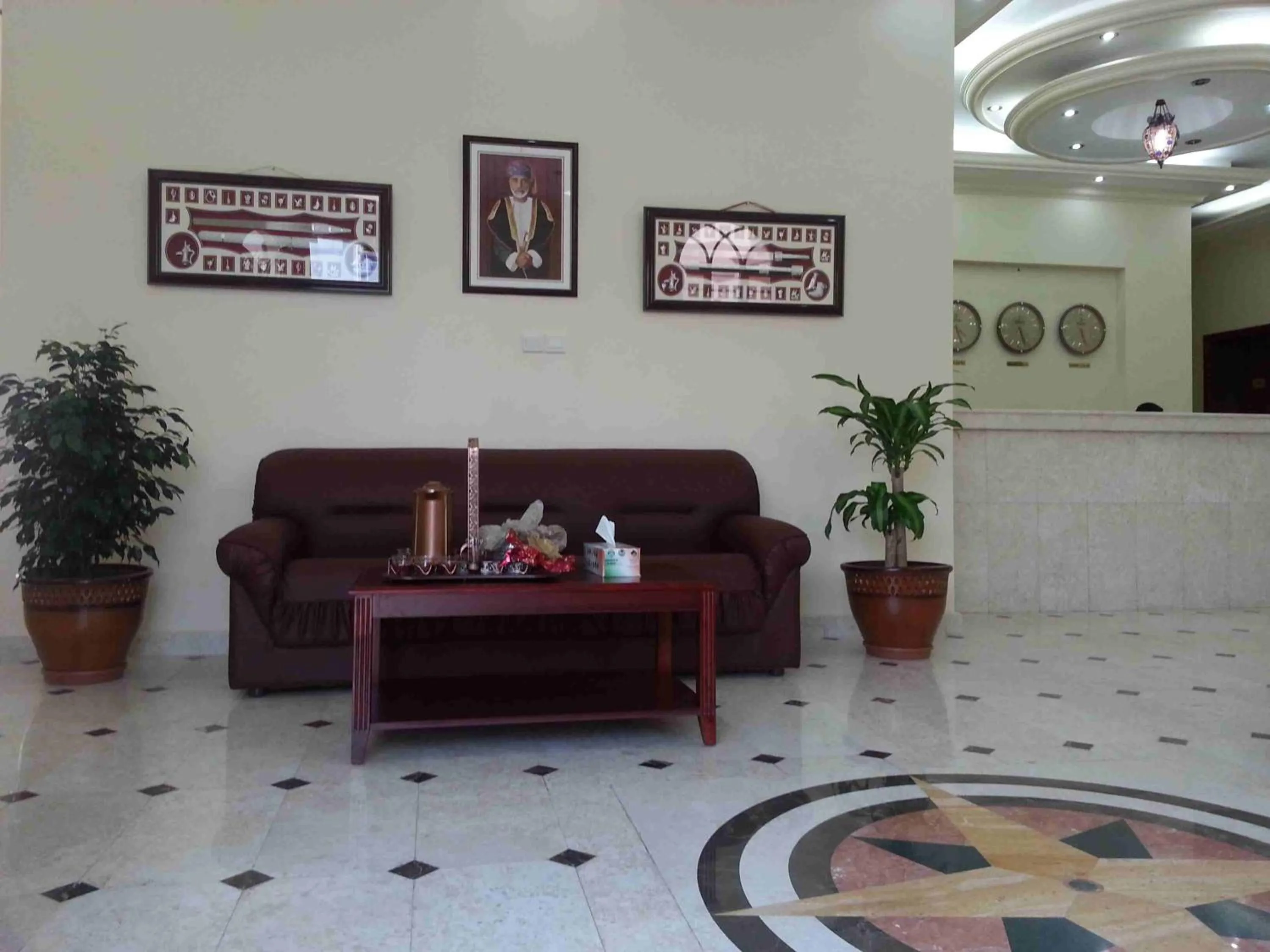 Lobby or reception in Al Ferdous Hotel Apartments
