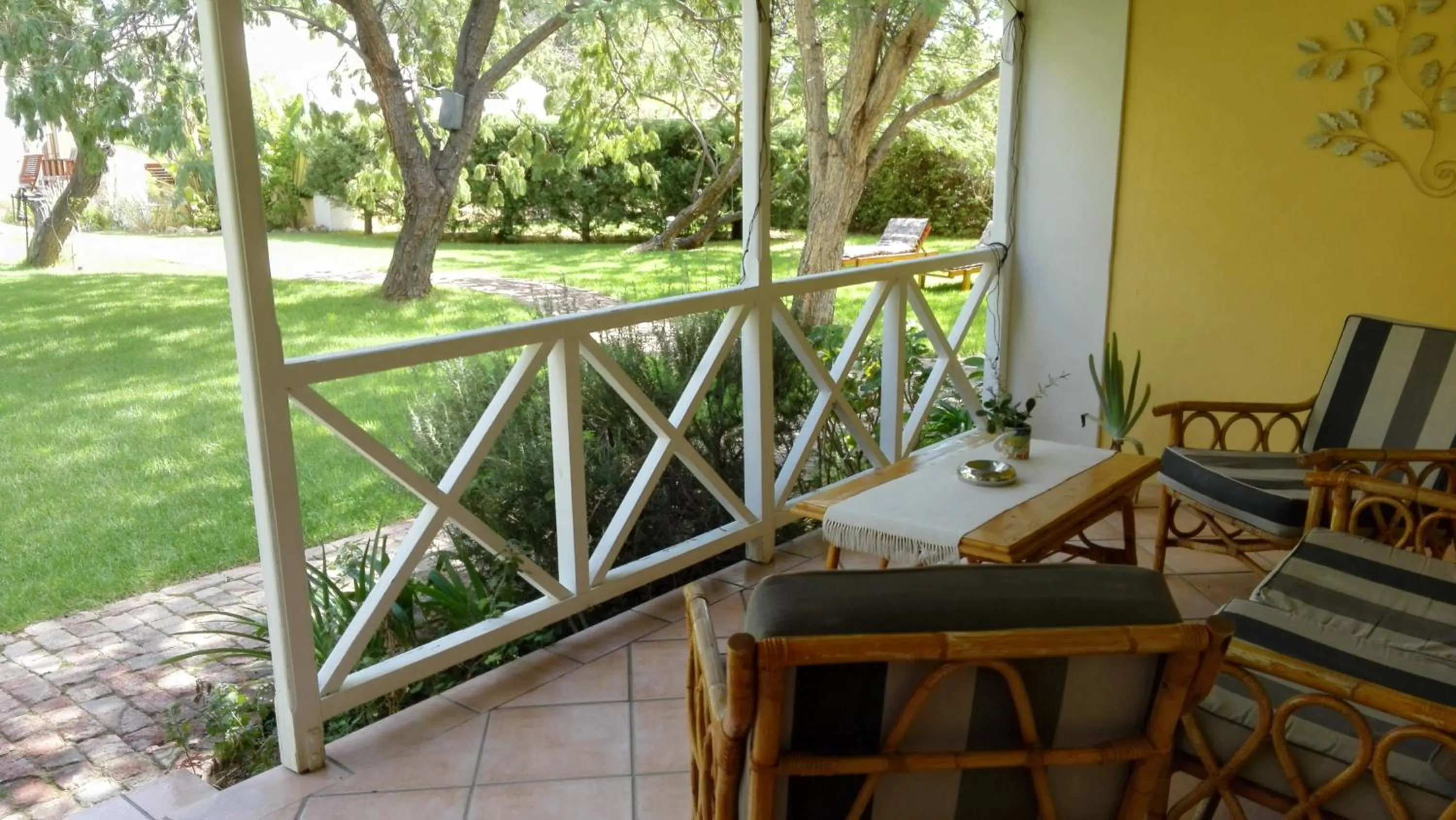 Balcony/Terrace in Saxe-Coburg Lodge