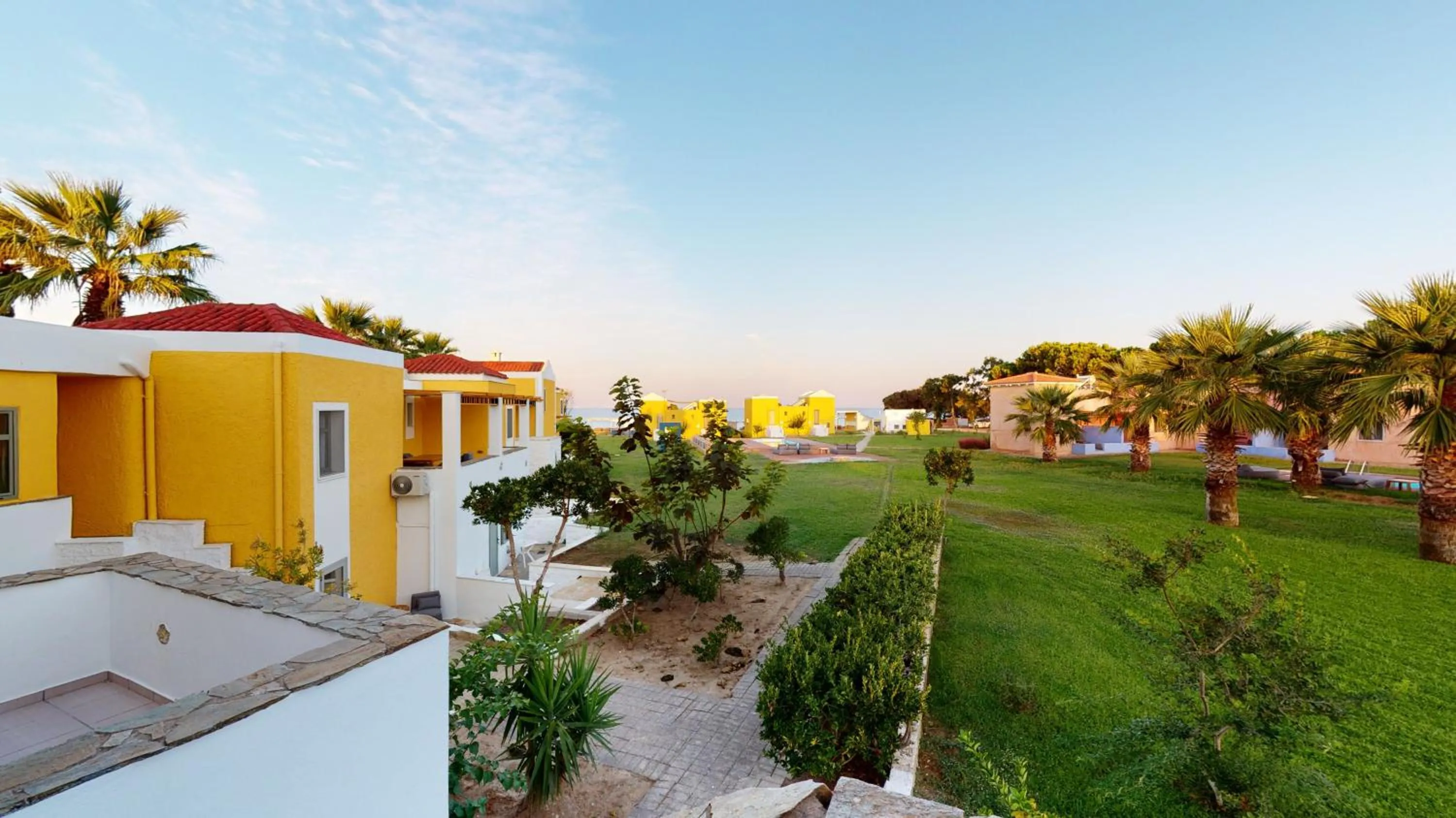 Garden view in VIP APARTMENTS