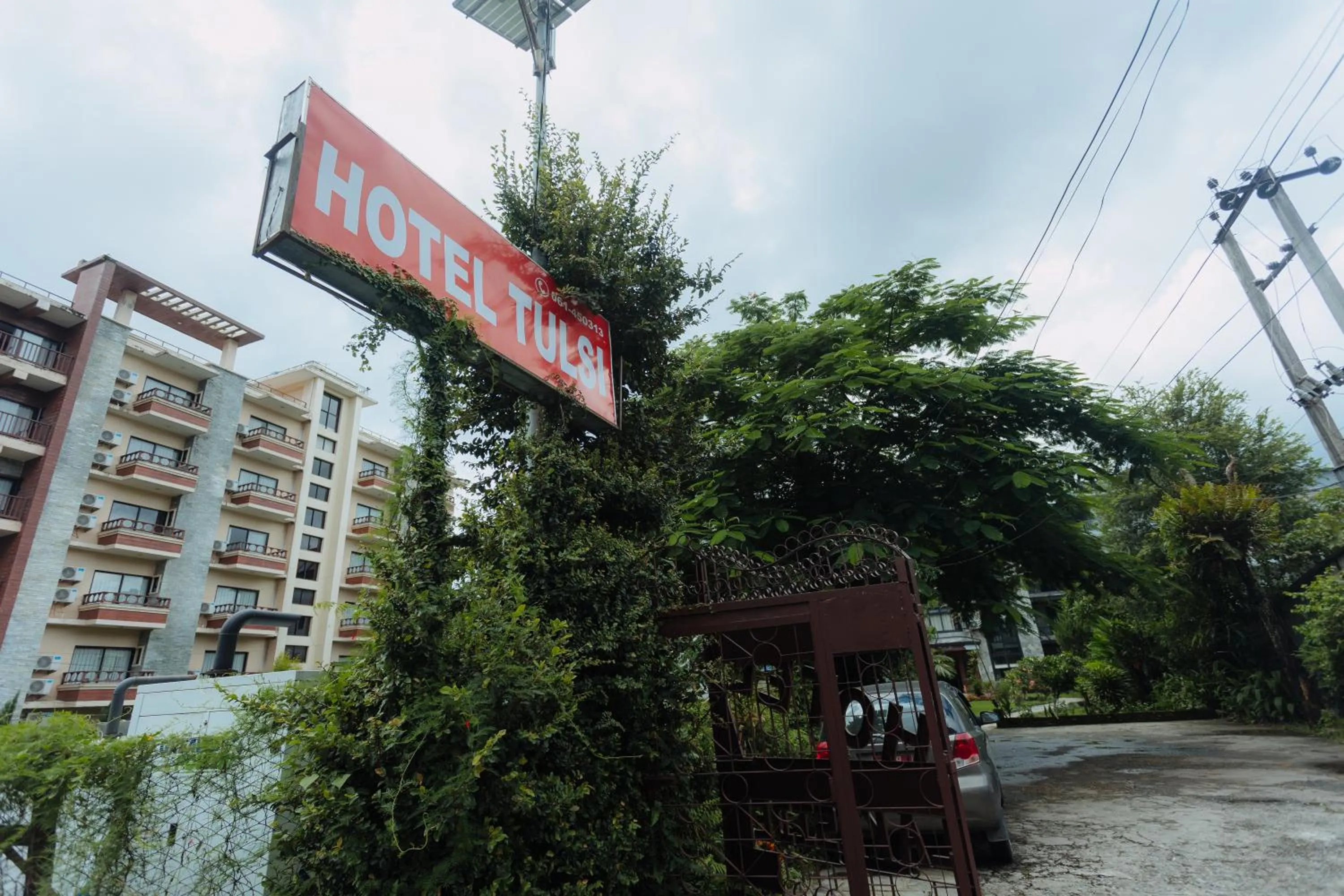 Facade/entrance in Hotel Tulsi