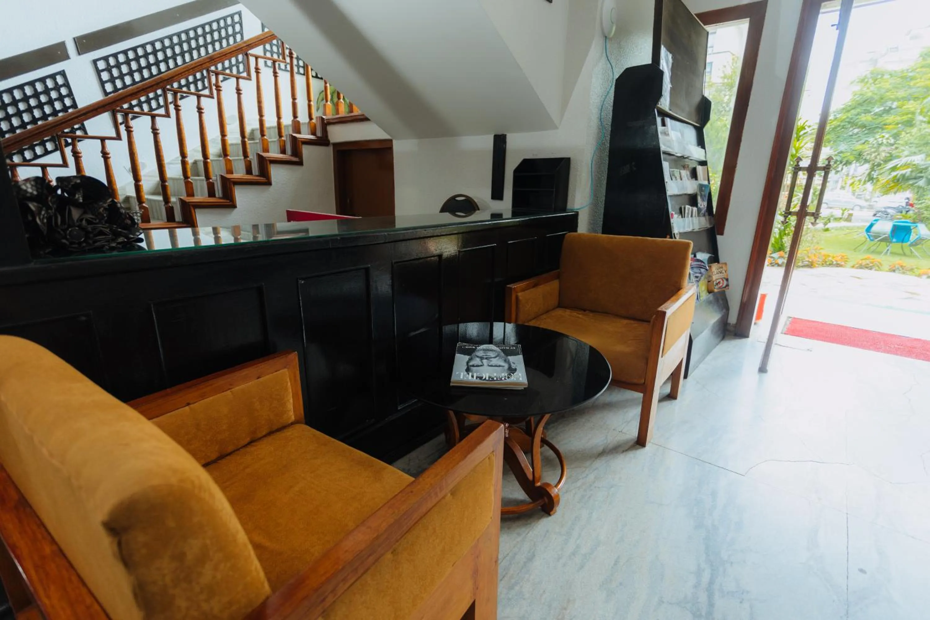 Lobby or reception in Hotel Tulsi