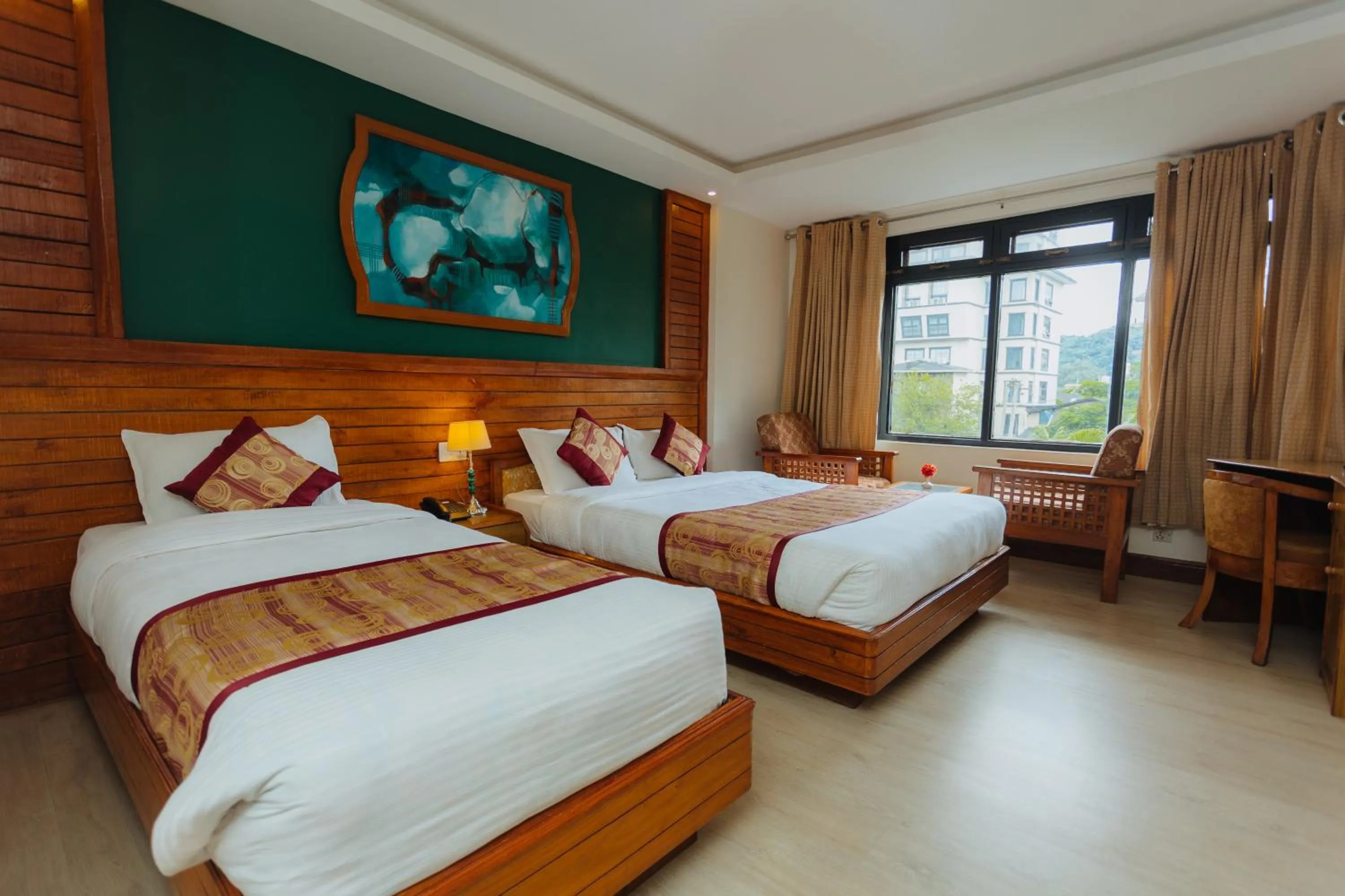 Bedroom, Bed in Hotel Tulsi