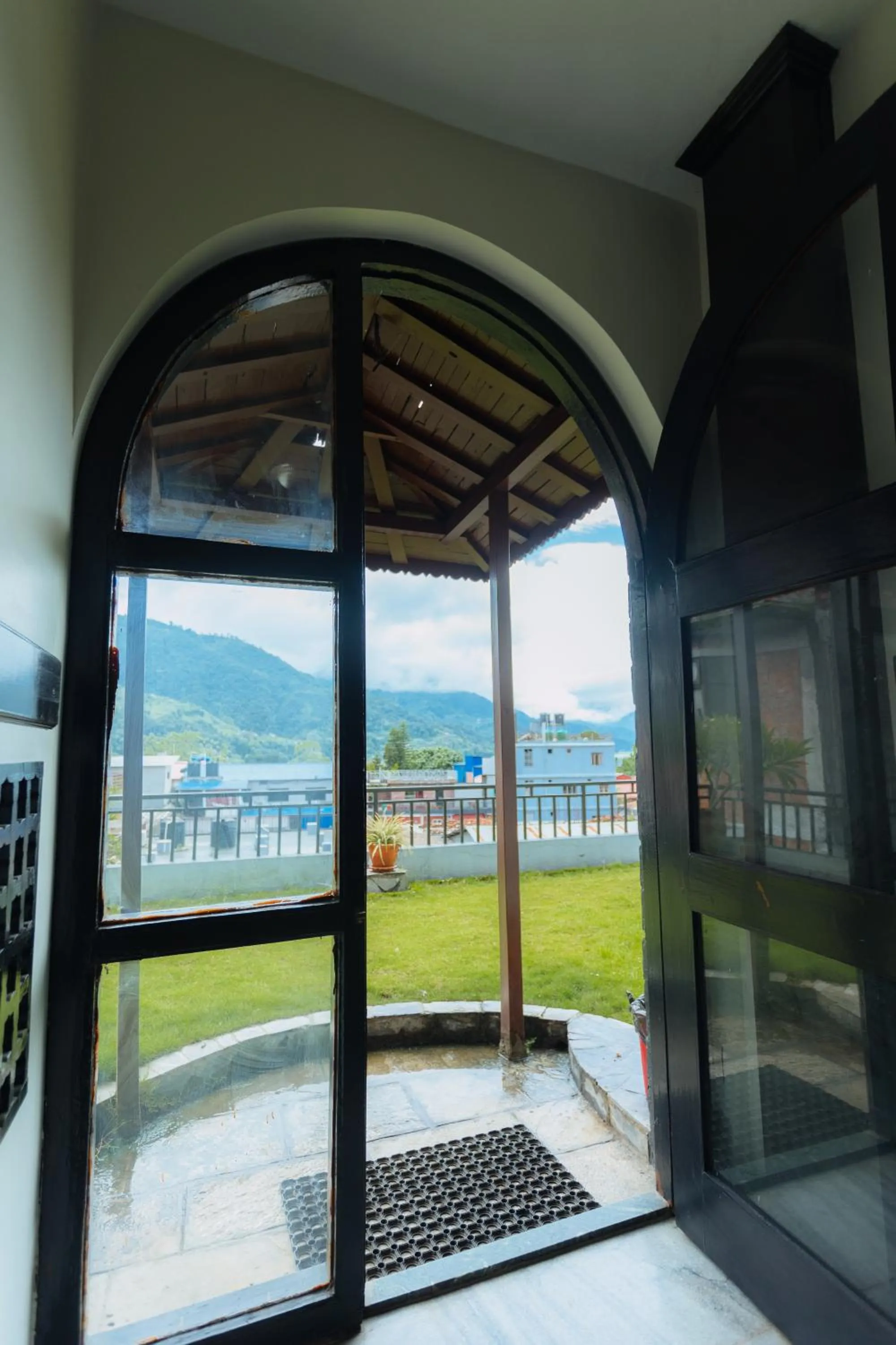 Garden in Hotel Tulsi