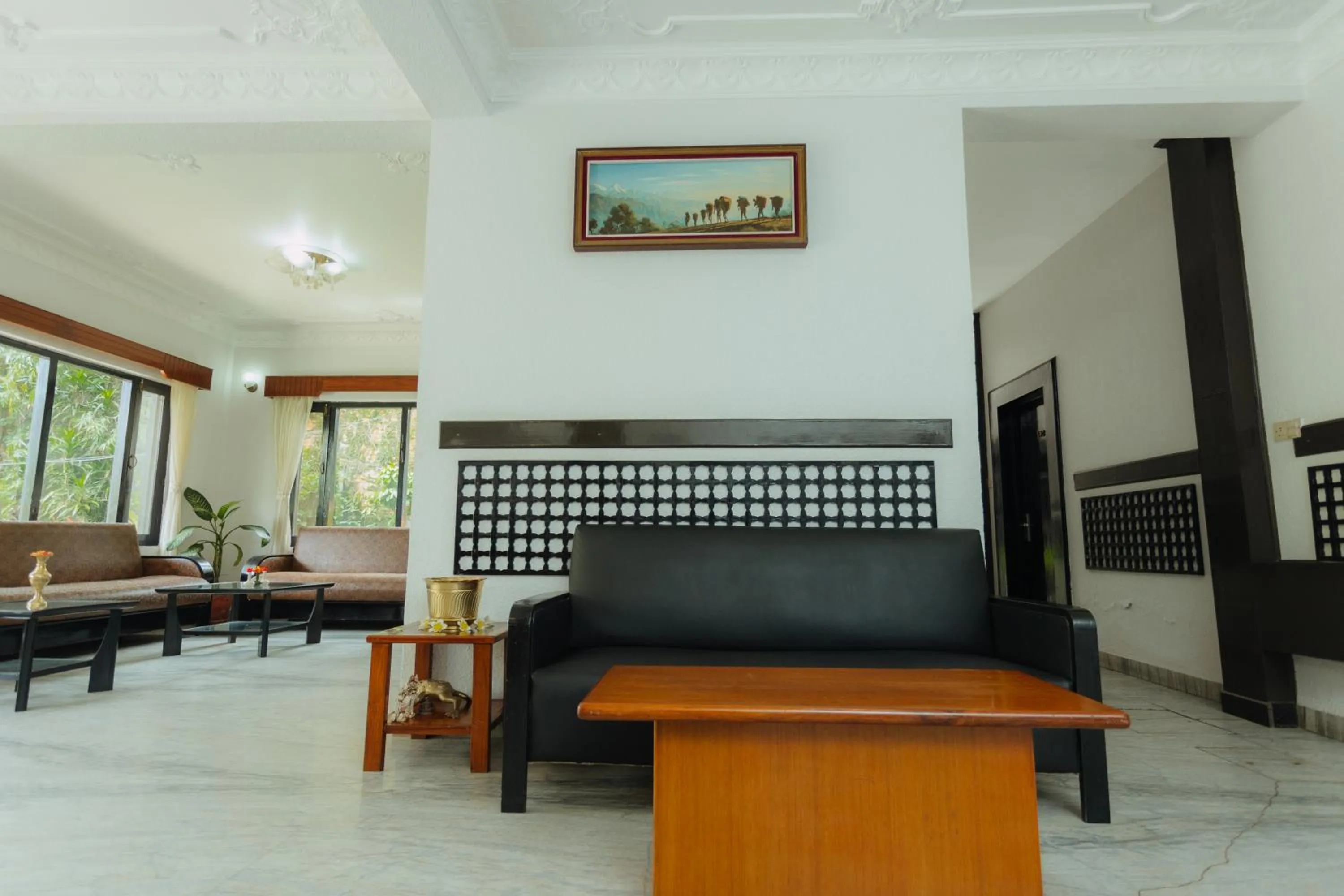 Lobby or reception in Hotel Tulsi