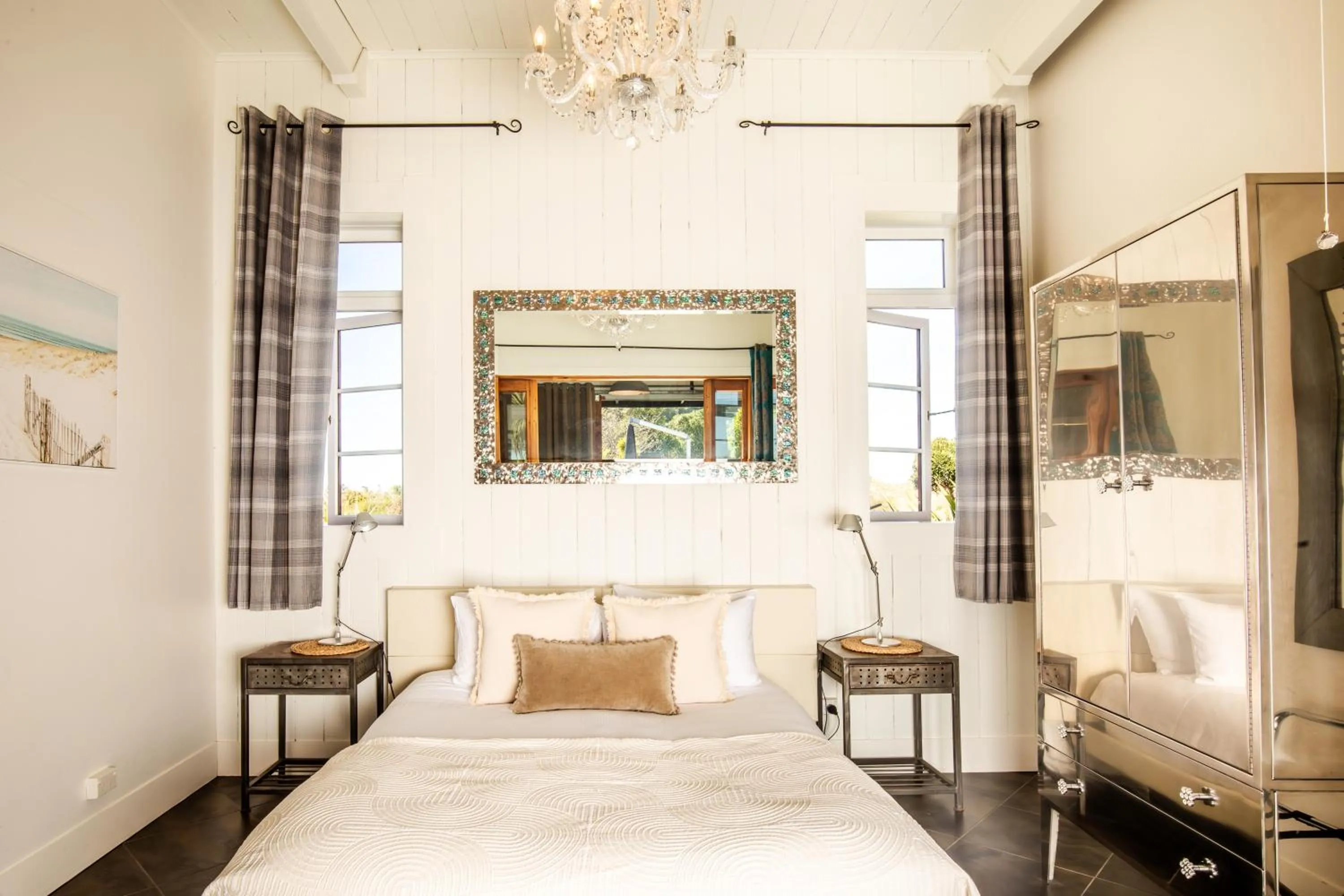 Bedroom, Bed in The Factory Luxury Accomodation